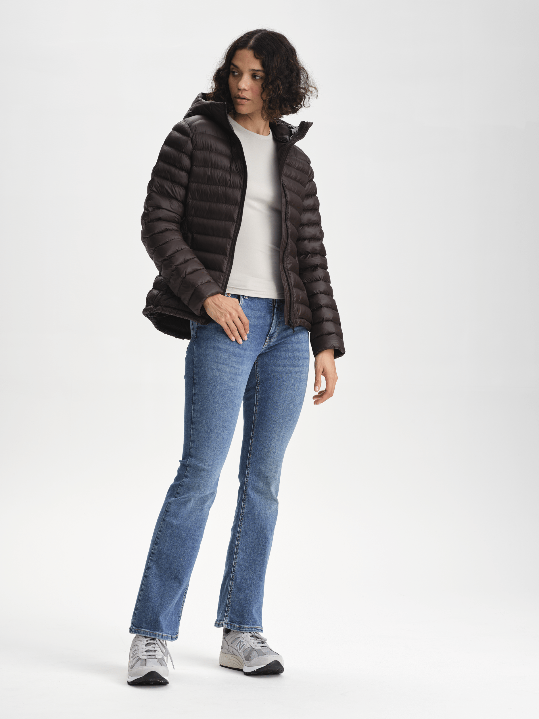 LINER HOOD JACKET CACO BROWN WOMEN Everest Liner Jacket