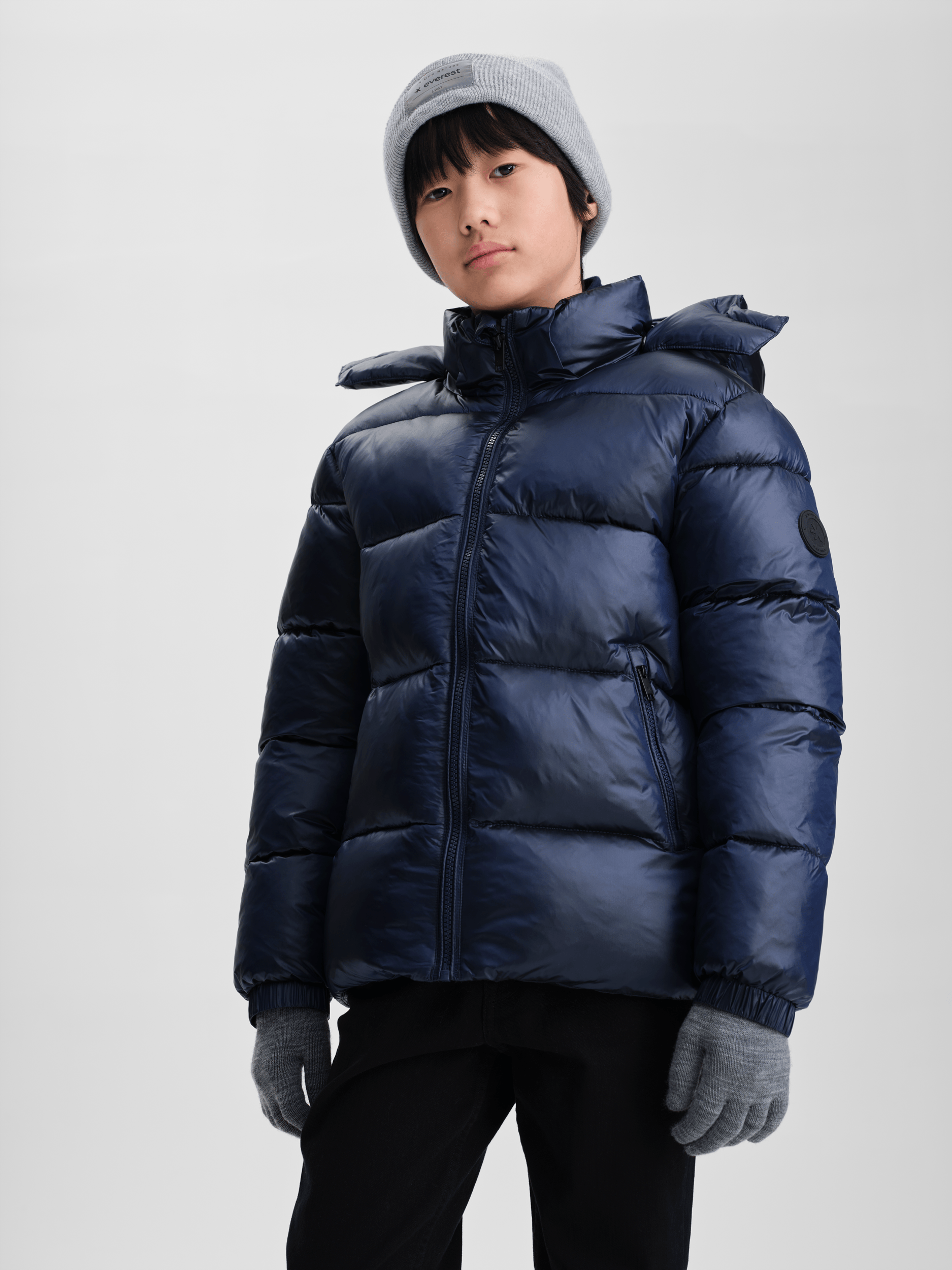 PRIEL JACKET NAVY JUNIOR Everest Padded Jacket