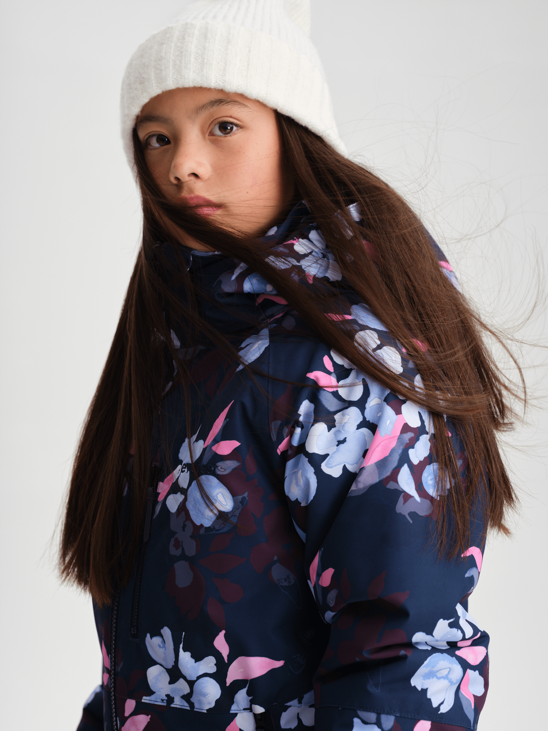 SNOW JACKET FLOWER PRINT Everest Ski & Snowboard Jacket