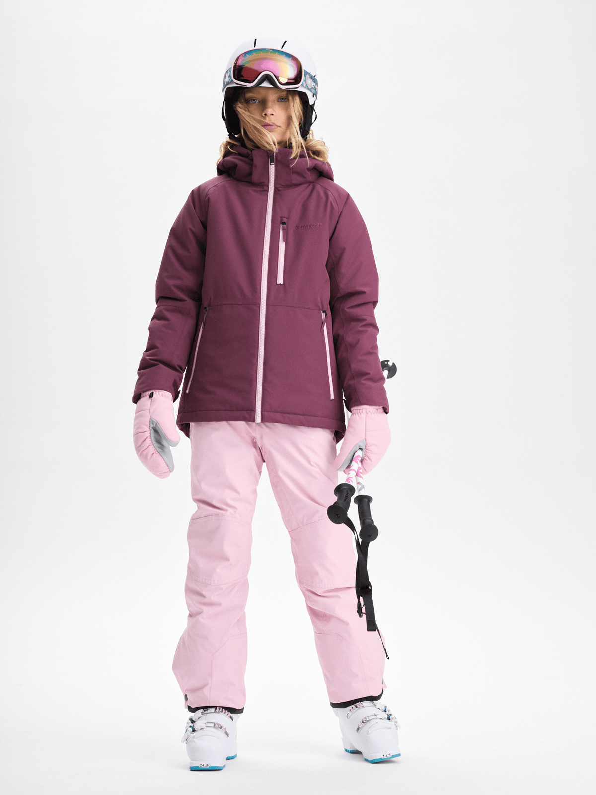 SNOW JACKET MAUVE WINE Everest Padded Jacket