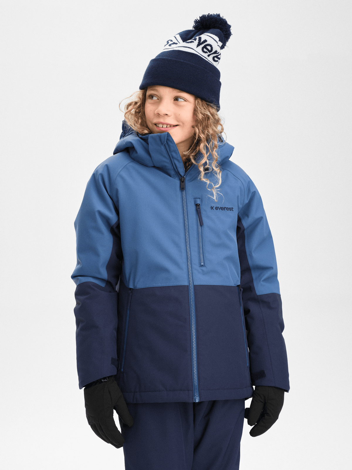 SNOW JACKET NAVY Everest Padded Jacket