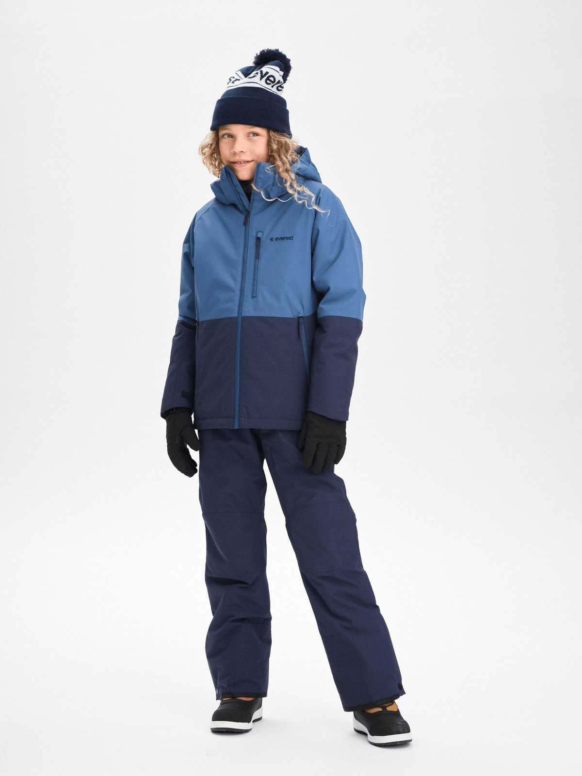 SNOW JACKET NAVY Everest Padded Jacket