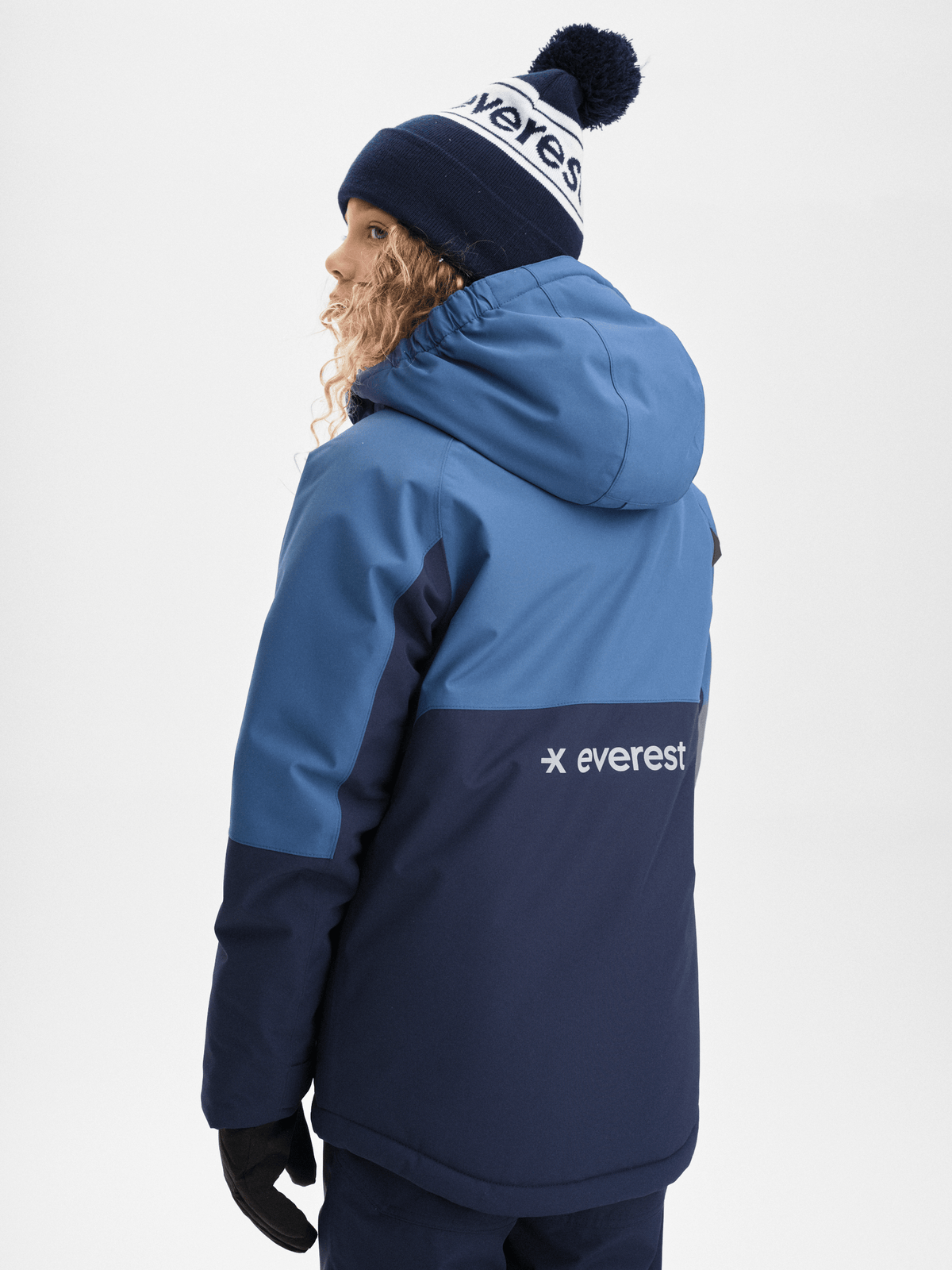 SNOW JACKET NAVY Everest Padded Jacket