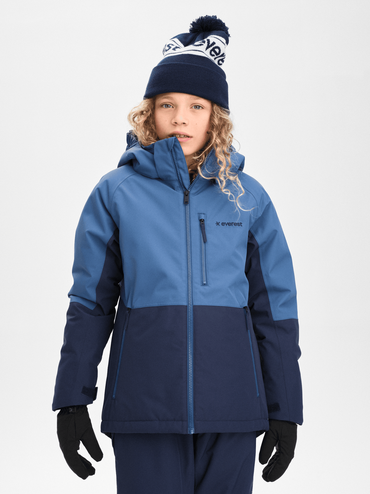 SNOW JACKET NAVY Everest Padded Jacket
