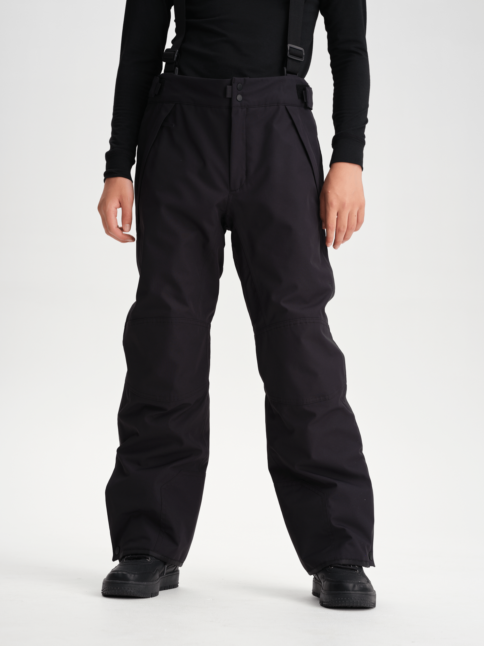 SKI REGULAR PANT BLACK JUNIOR Everest Ski & Snowboard Pants