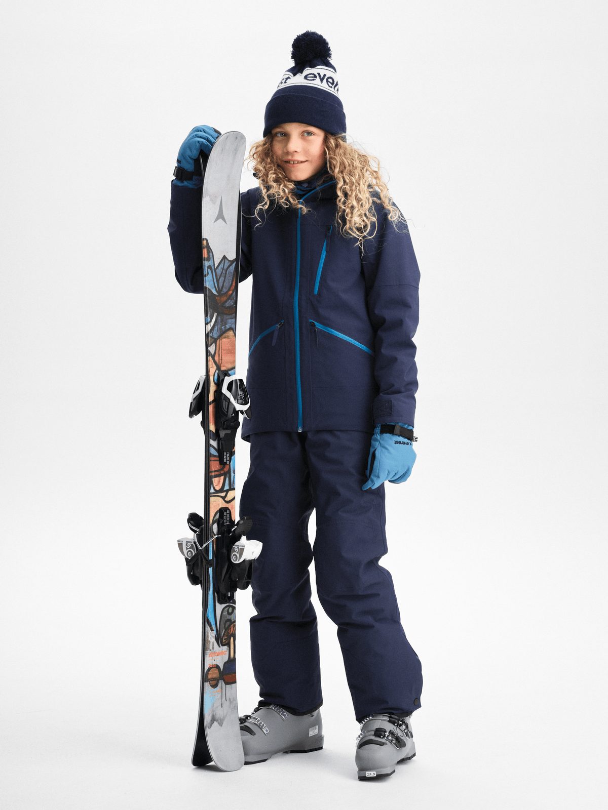 SKI REGULAR PANT NAVY Everest Ski & Snowboard Pants