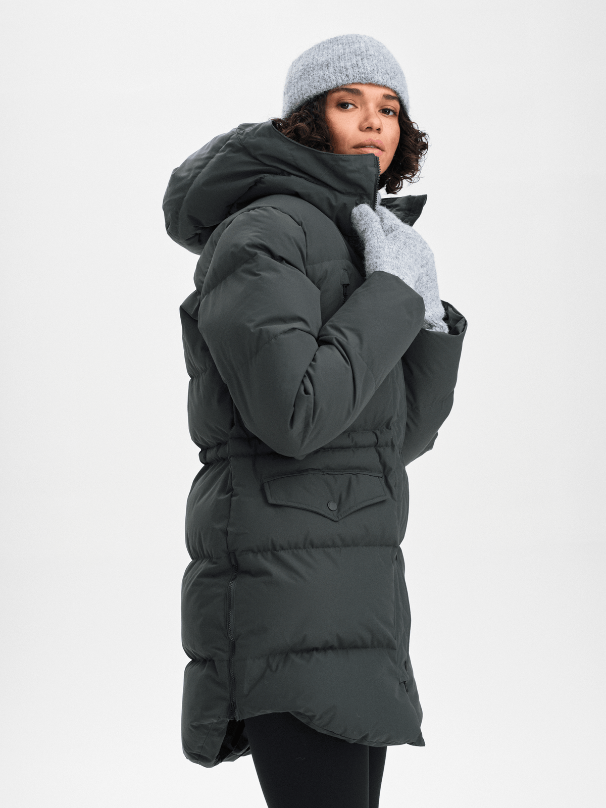 WARM PARKA DARK GREEN Everest Padded Parka