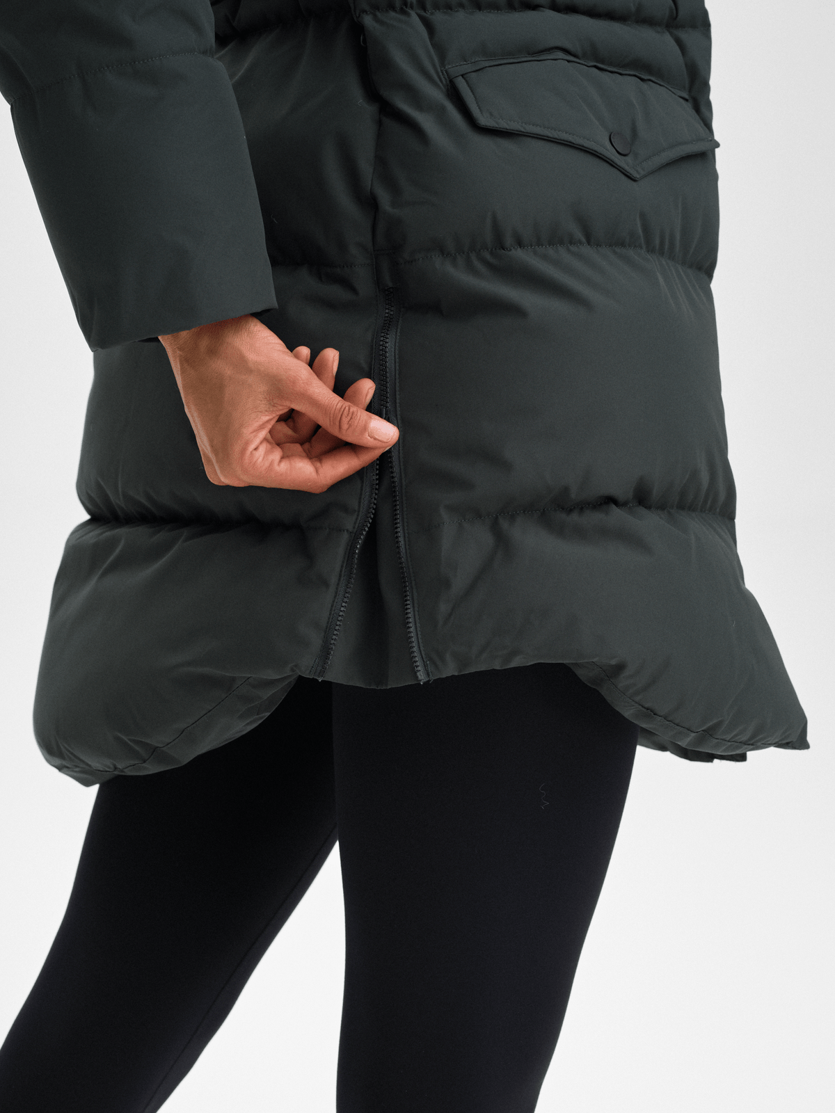 WARM PARKA DARK GREEN Everest Padded Parka