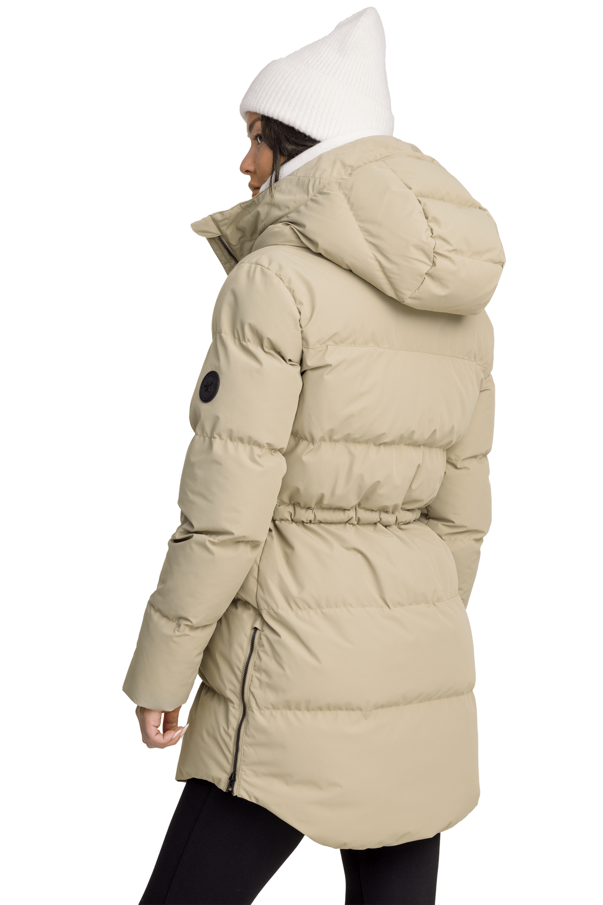 Warmer Parka Beige Clay Everest Gepolsterter Parka