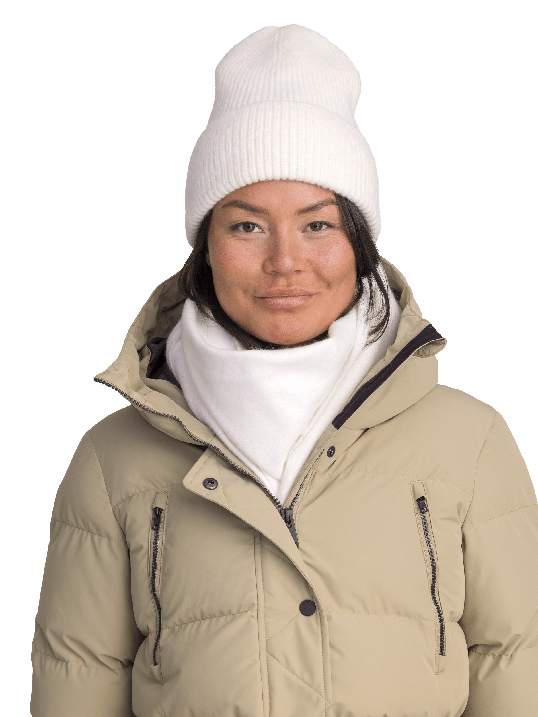 WARM PARKA BEIGE CLAY Everest Gepolsterter Parka
