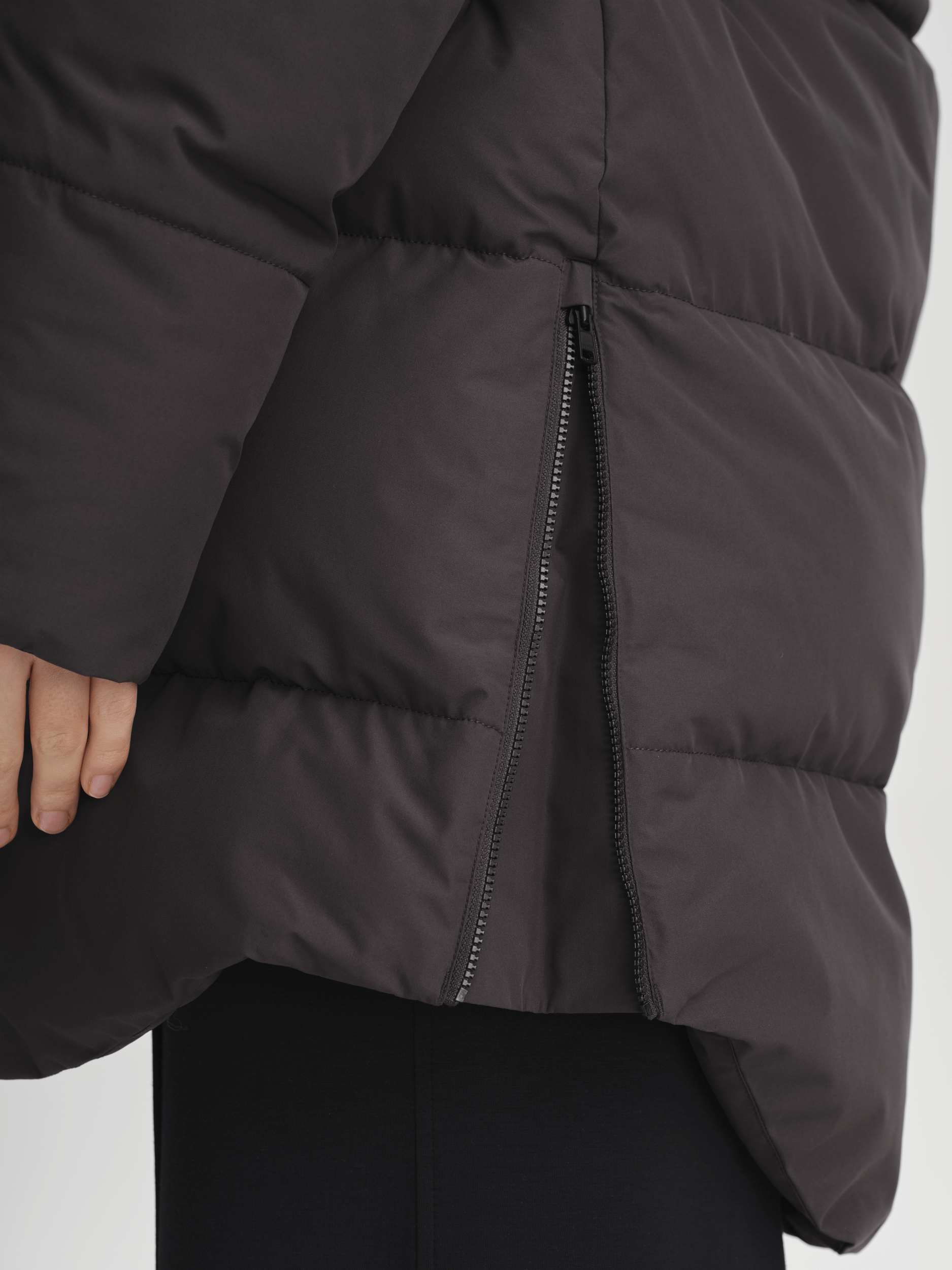 WARM PARKA PLUM SLATE Everest Padded Parka