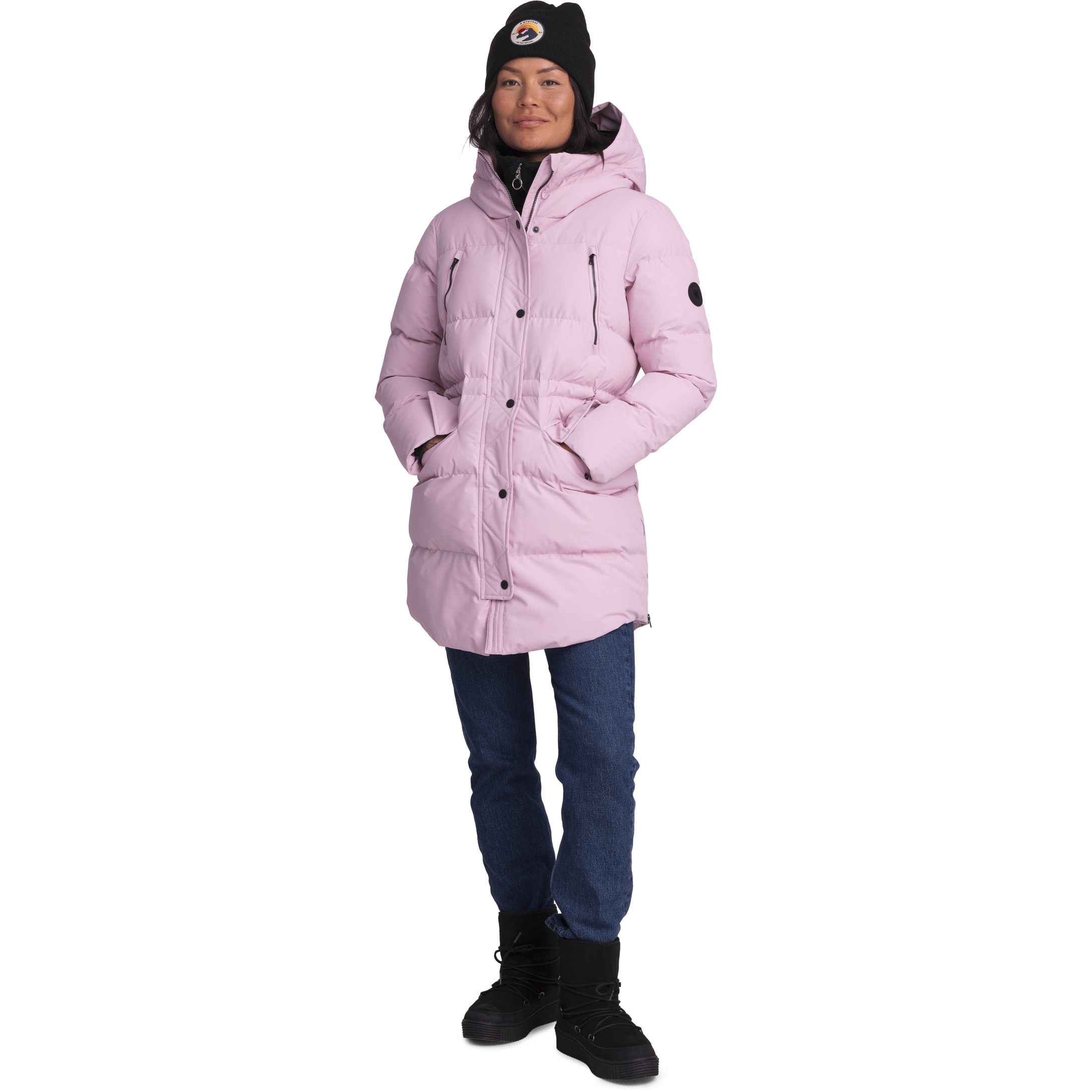 WARM PARKA BLOSSOM PINK Everest Gepolsterter Parka
