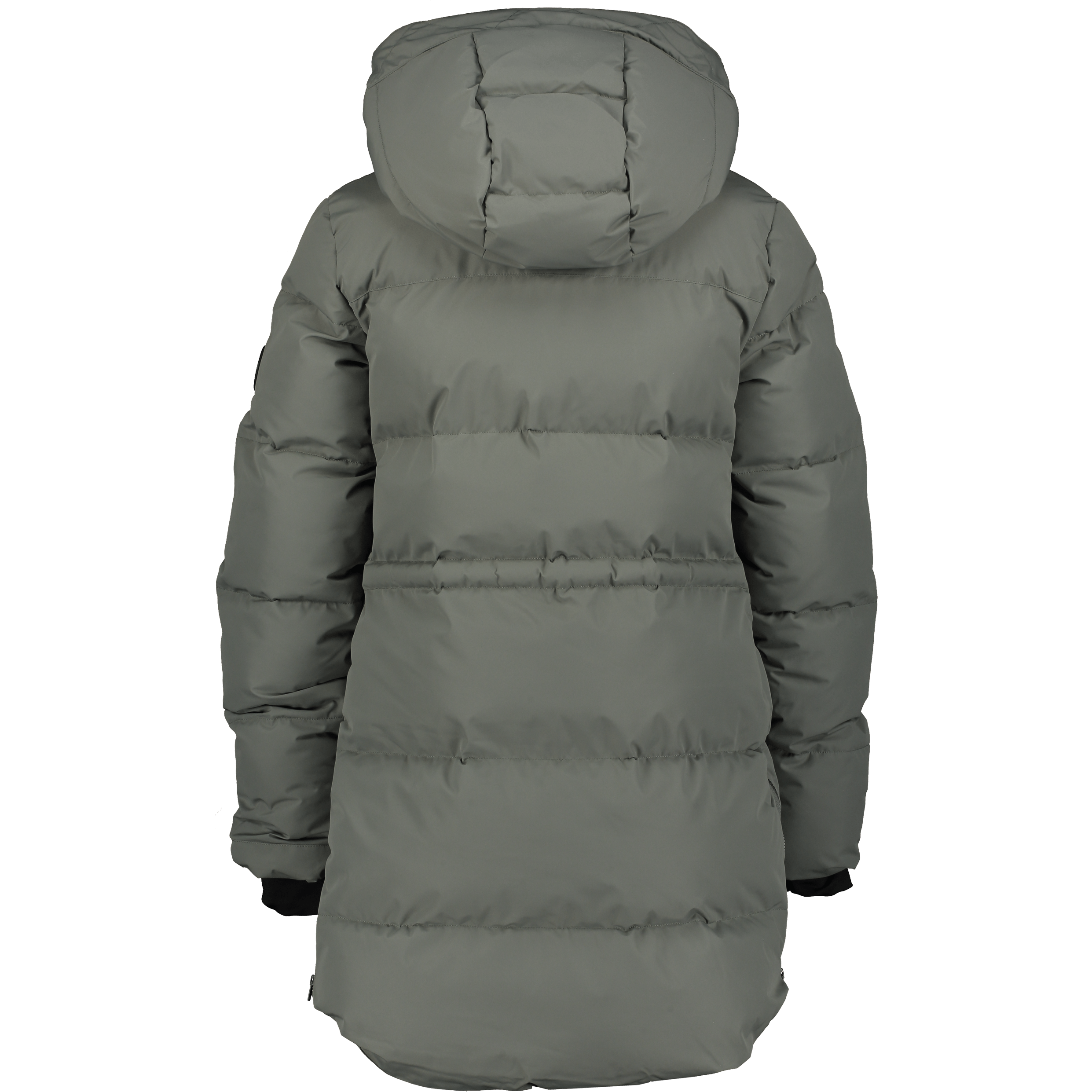 WARM PARKA KHAKI GRAU Everest Gefütterter Parka