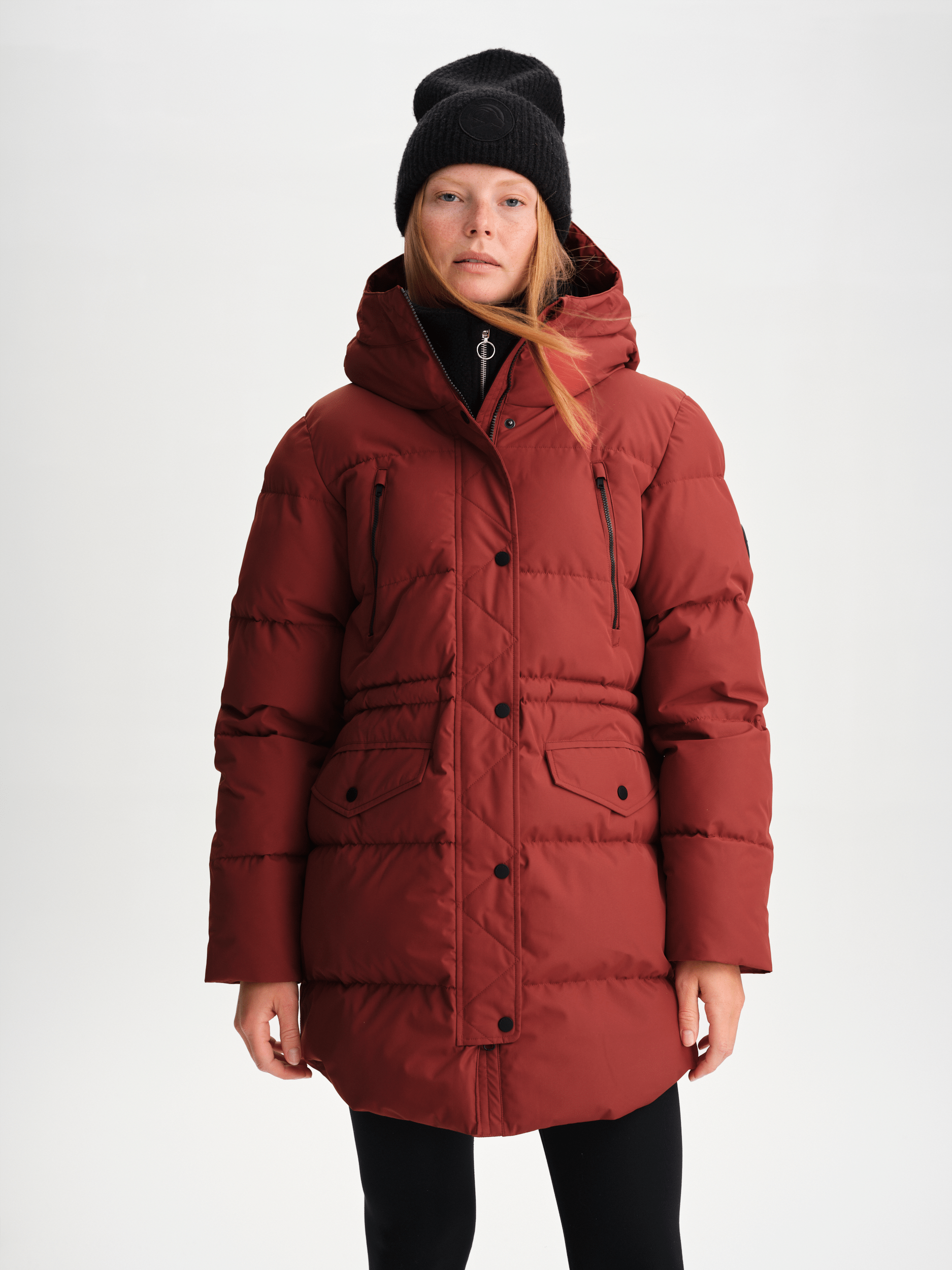 WARM PARKA RUSTY HENNA
