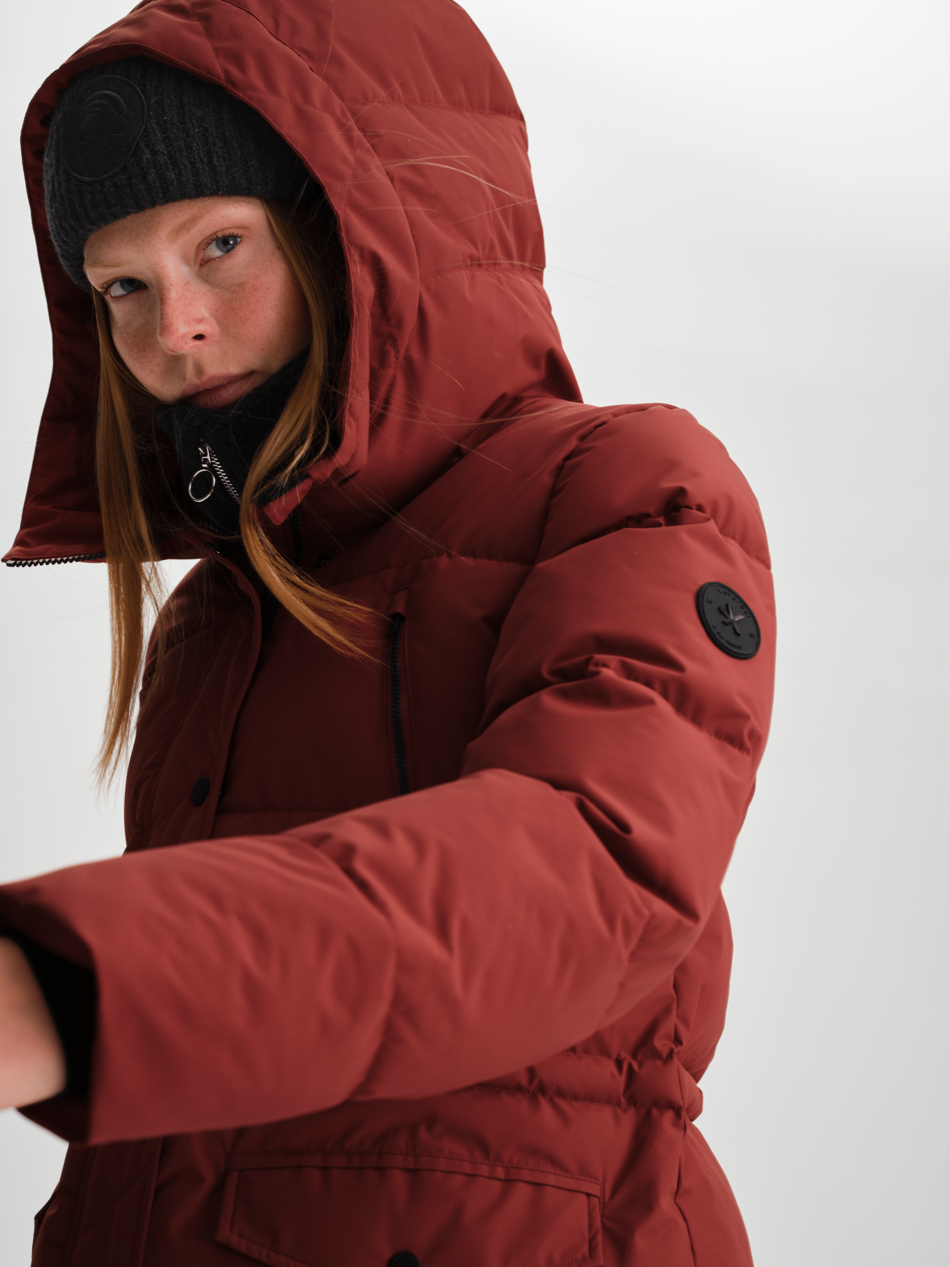 WARM PARKA RUSTY HENNA Everest Padded Parka