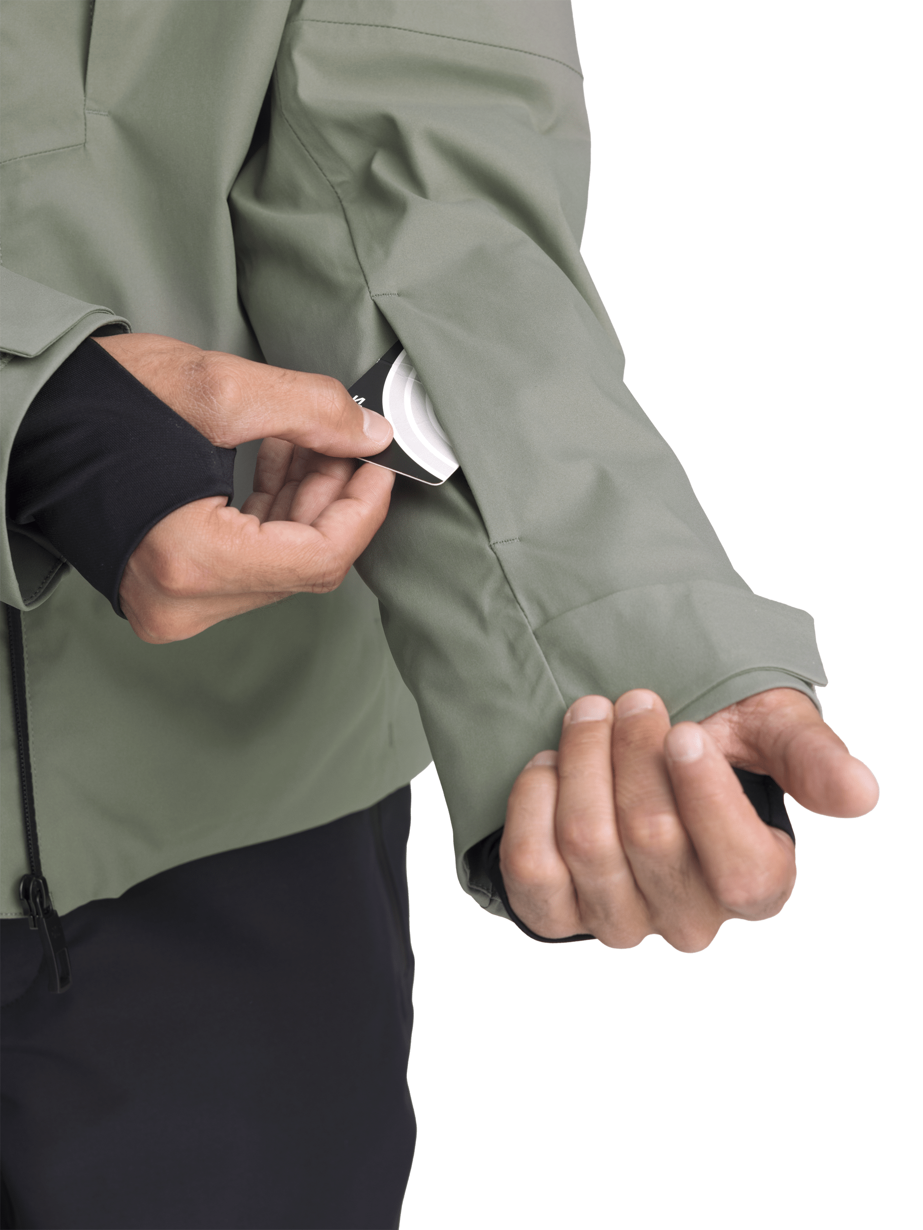 SKI JACKET KAHKI GREY MEN Everest Ski & Snowboard Jacket