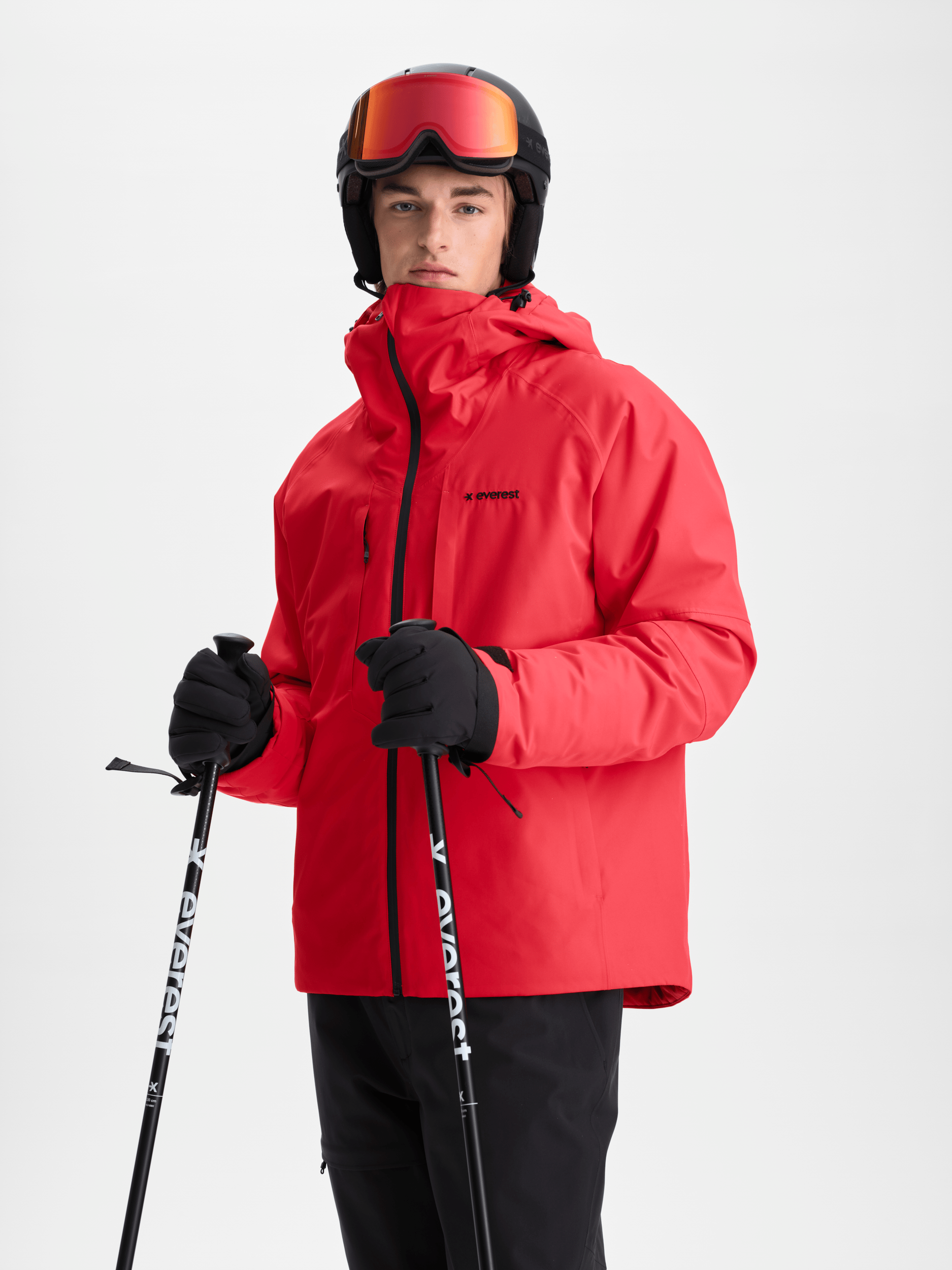 VISOR スキーウェア EU 50 (M) レッド/ブラック 超人気の雑貨店 レッド/ブラック (M) 50 EU スキーウェア VISOR レッド