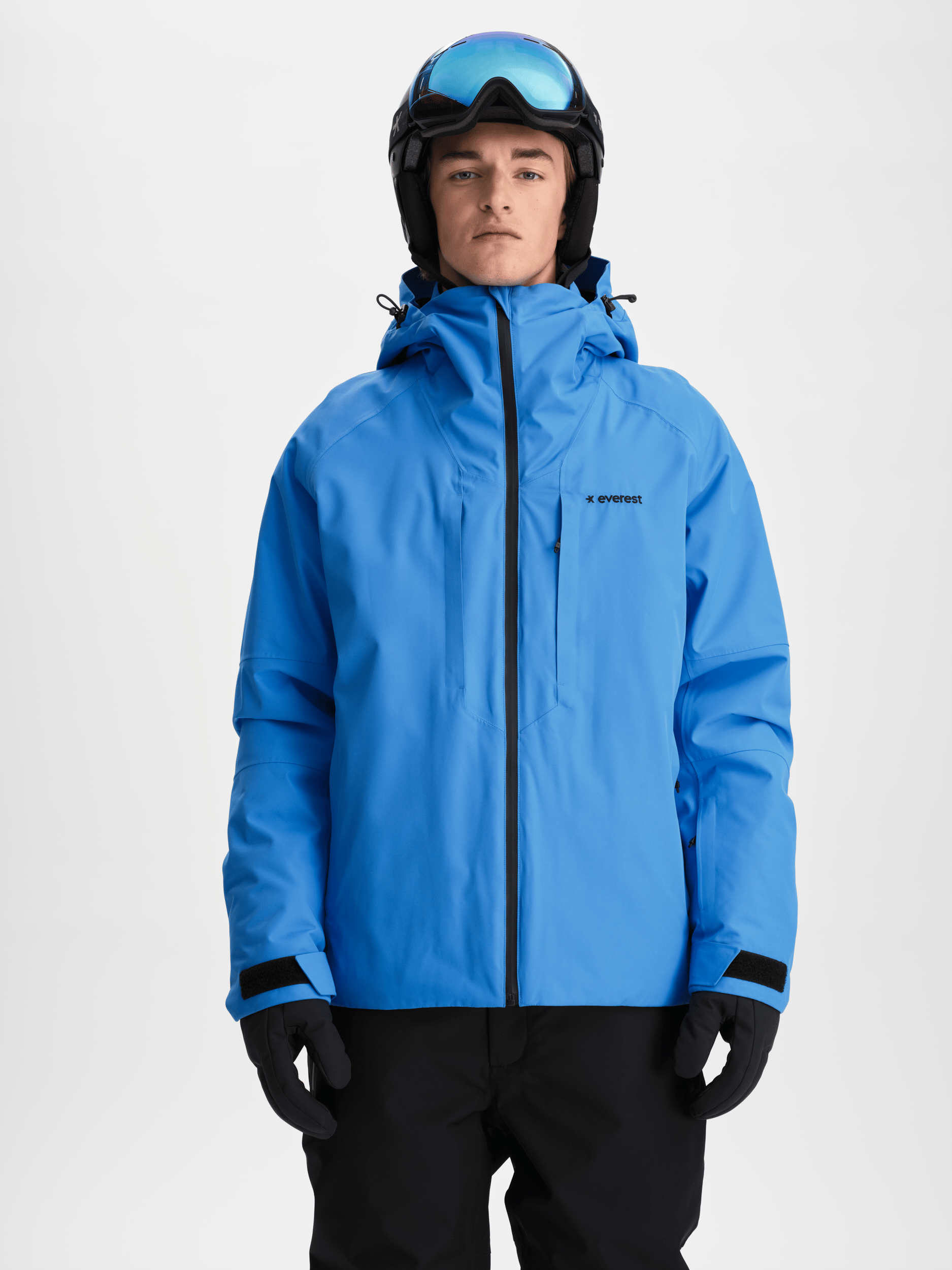 SKIJACKE AZURBLAU Herren Everest Ski- & Snowboardjacke