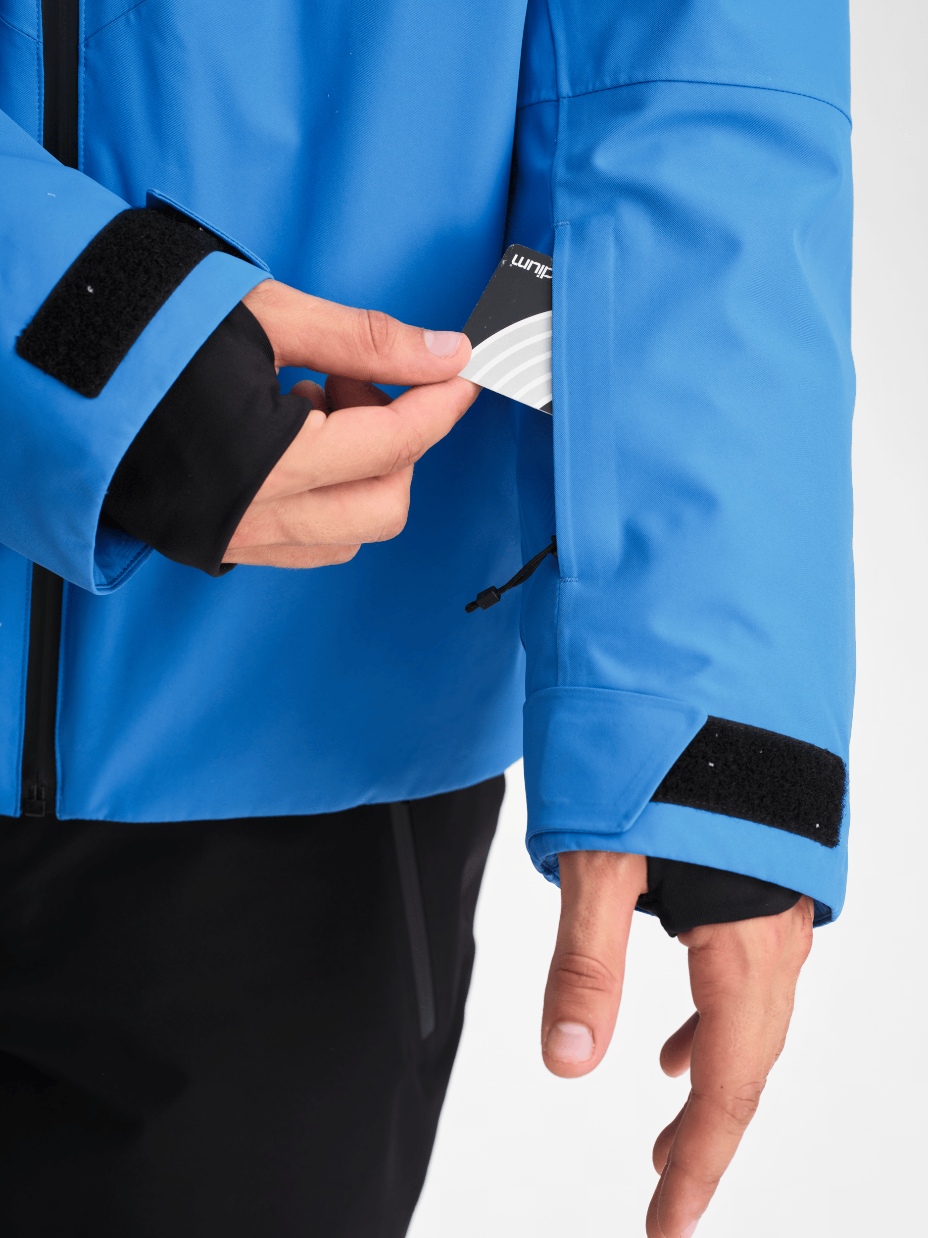 SKI JACKET AZURE BLUE MEN Everest Ski & Snowboard Jacket