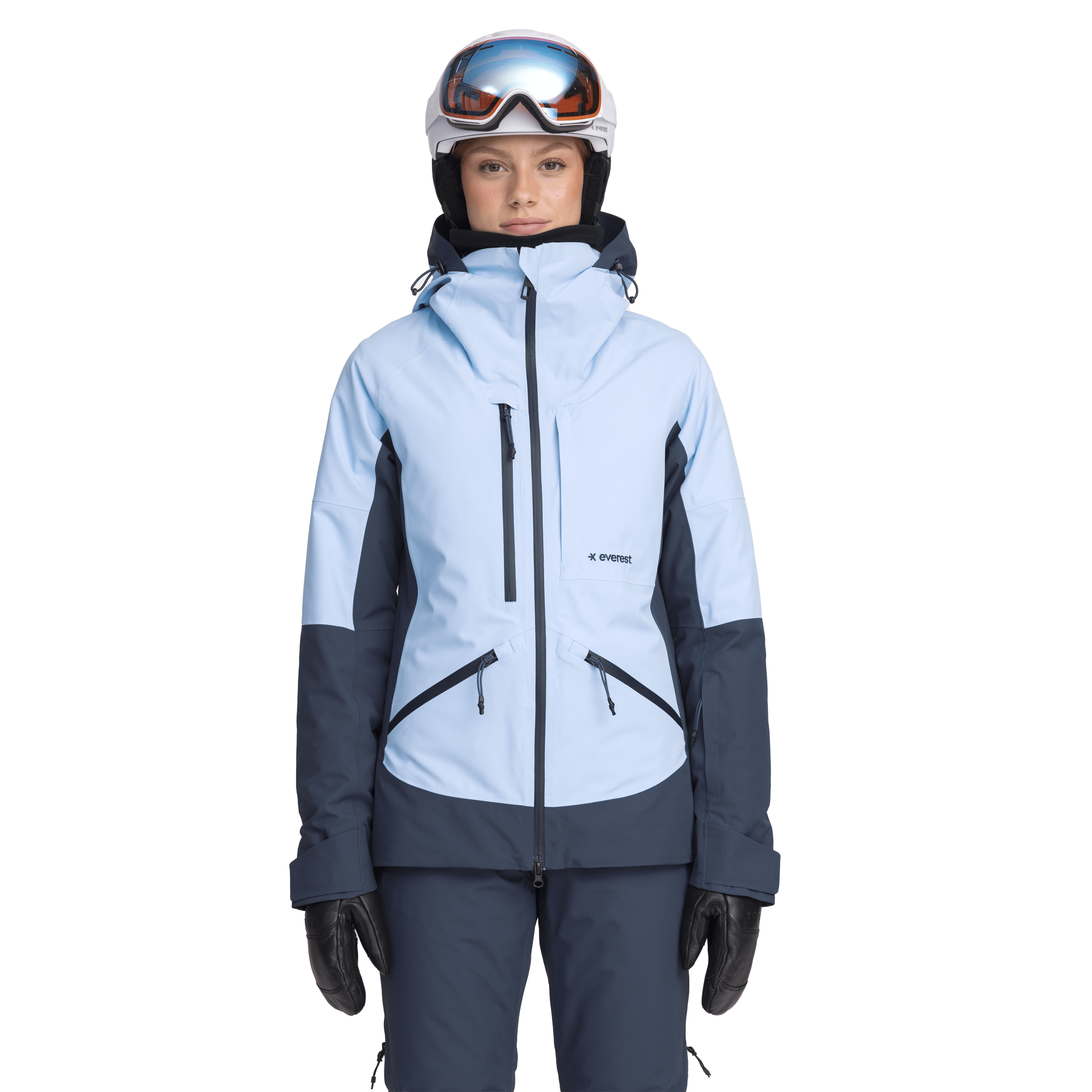 ALPINE JACKE CLOUD BLUE Damen Everest Ski- & Snowboardjacke