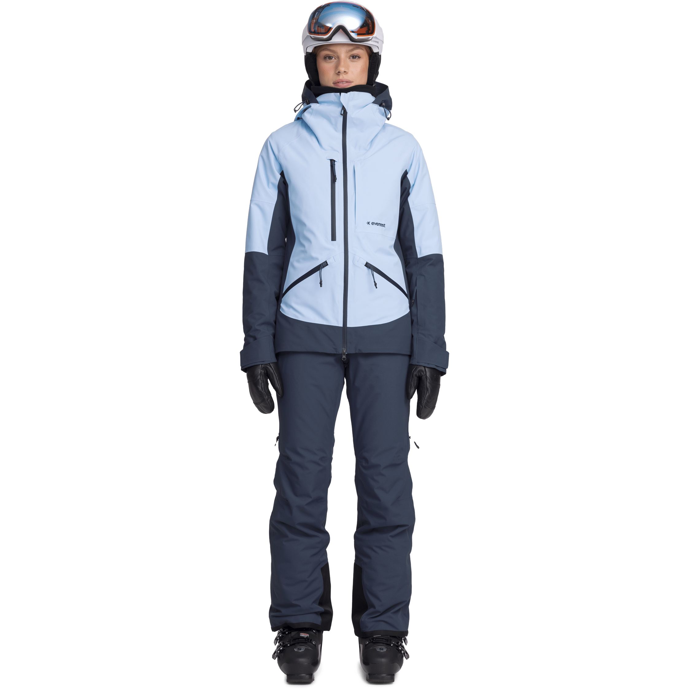 ALPINE JACKE CLOUD BLUE Damen Everest Ski- & Snowboardjacke