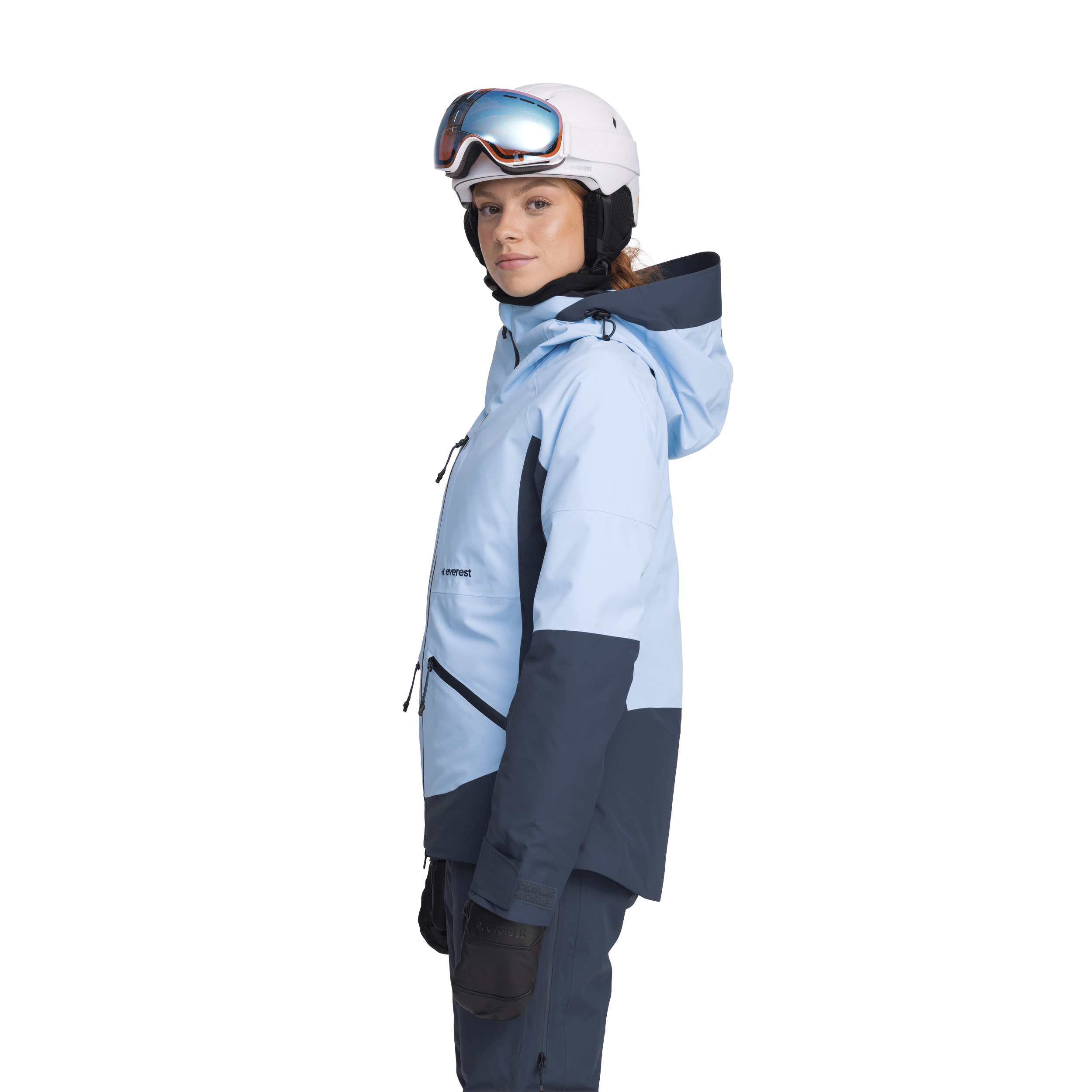 ALPINE KURTKA CLOUD BLUE DAMSKA Everest Kurtka narciarska i snowboardowa