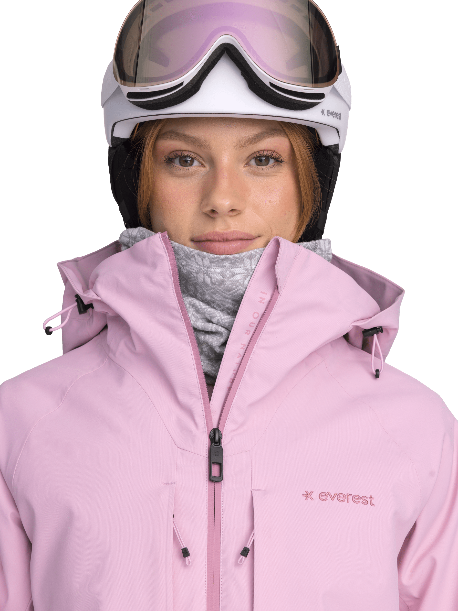 SKI JACKET BLOSSOM PINK WOMEN Everest Ski & Snowboard Jacket