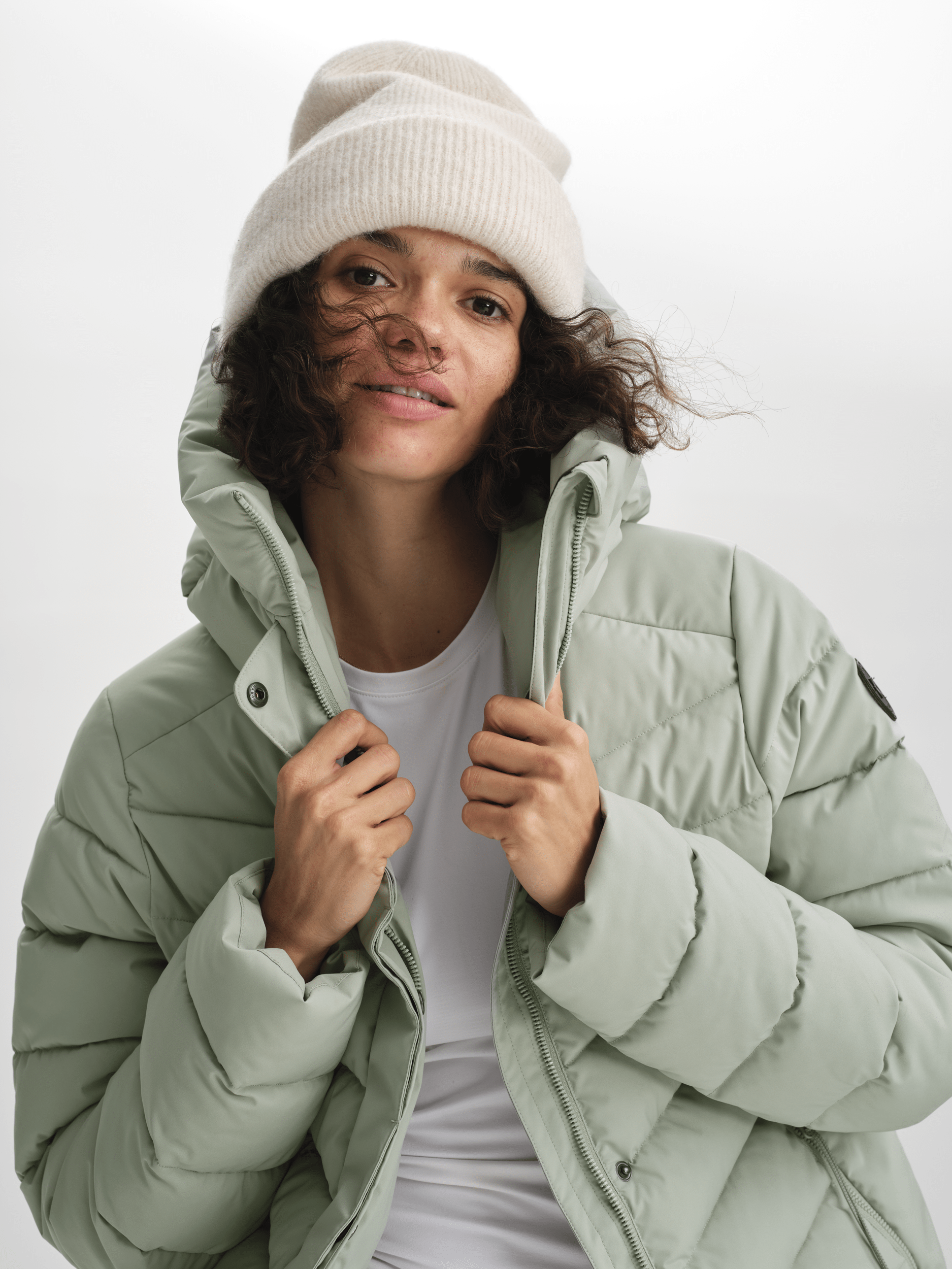 ZEDA KURTKA SAGE MIST Everest Kurtka ocieplana