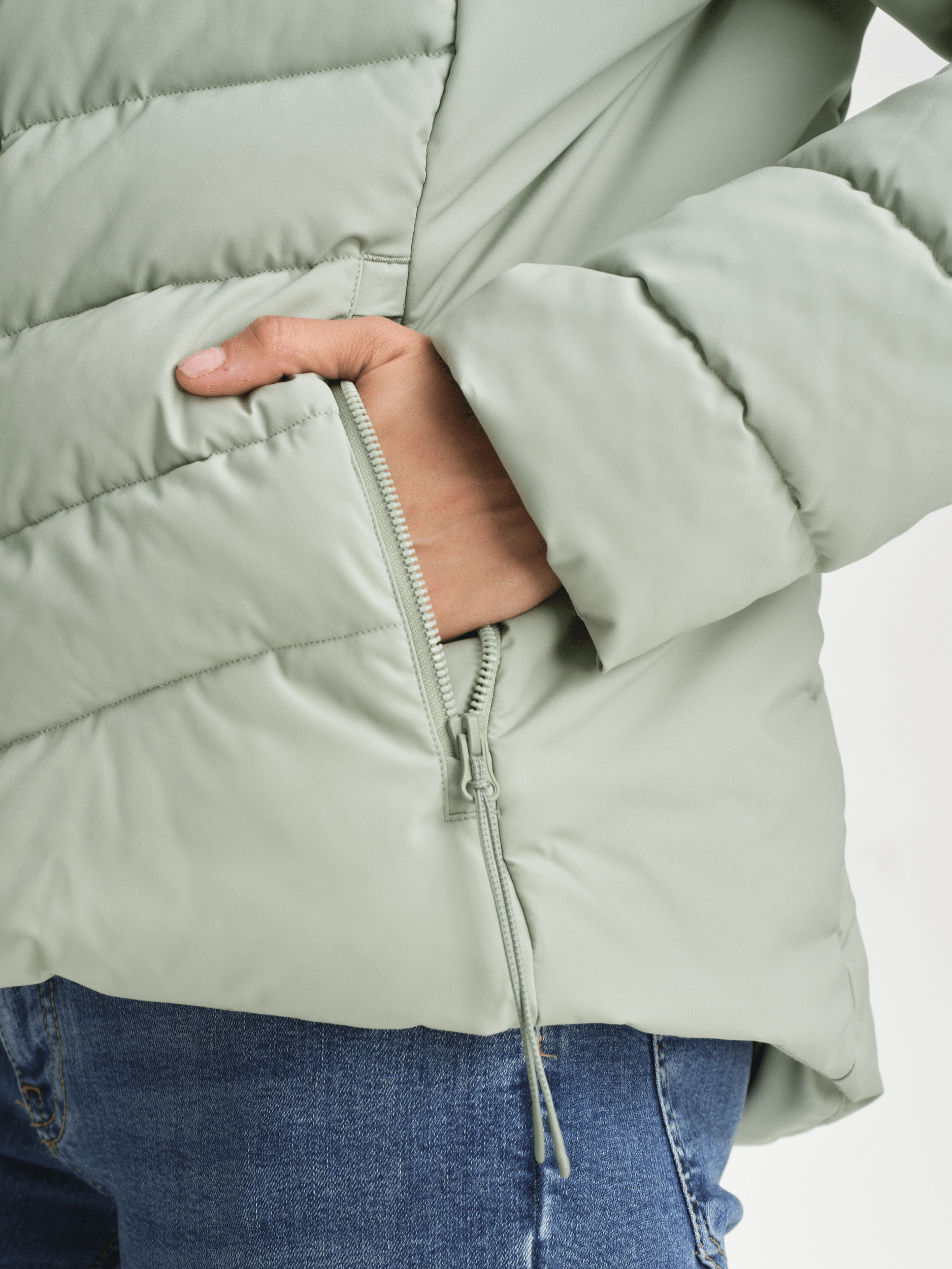 ZEDA KURTKA SAGE MIST Everest Kurtka ocieplana