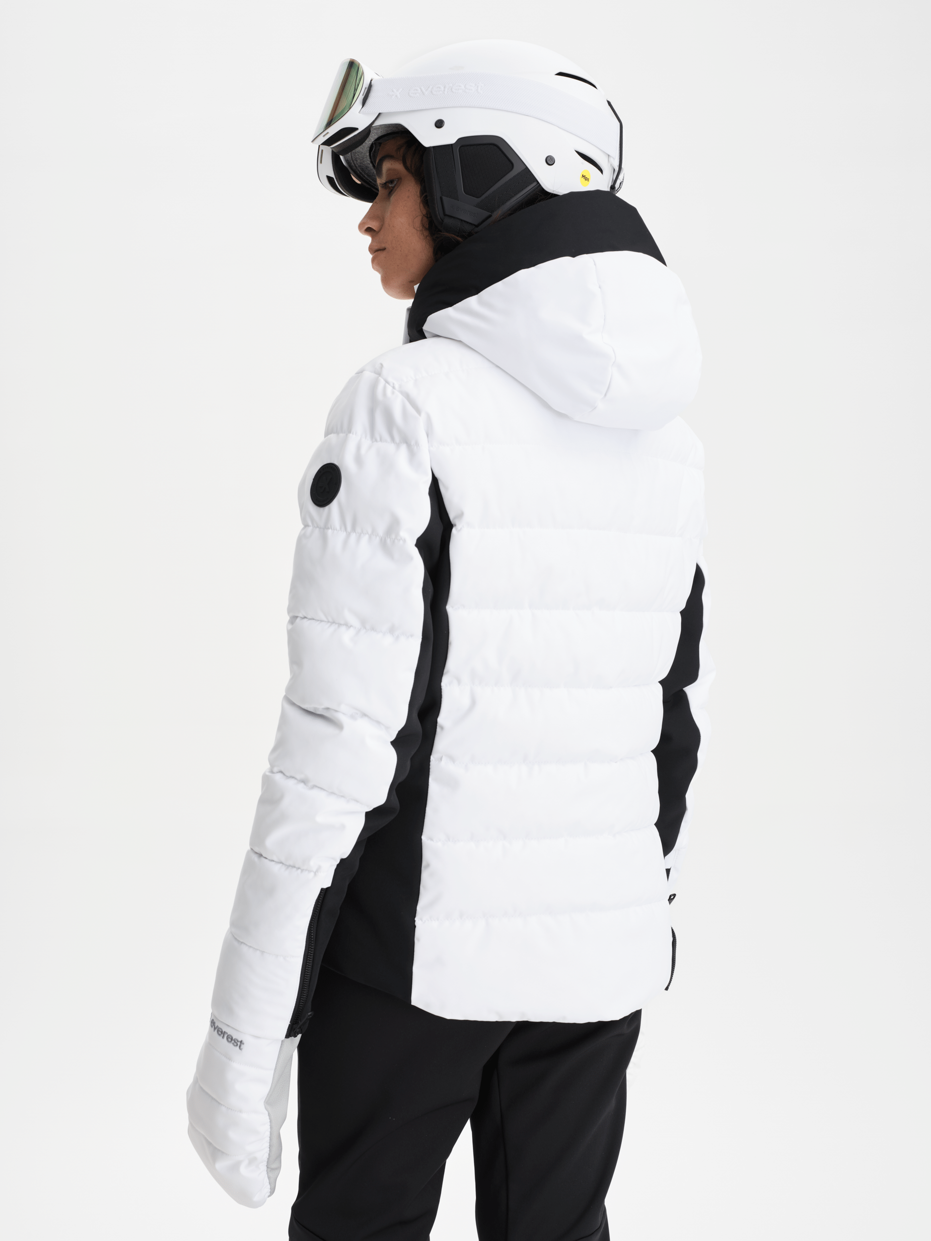 FASHION JACKET WHITE/BLACK Everest Ski & Snowboard Jacket