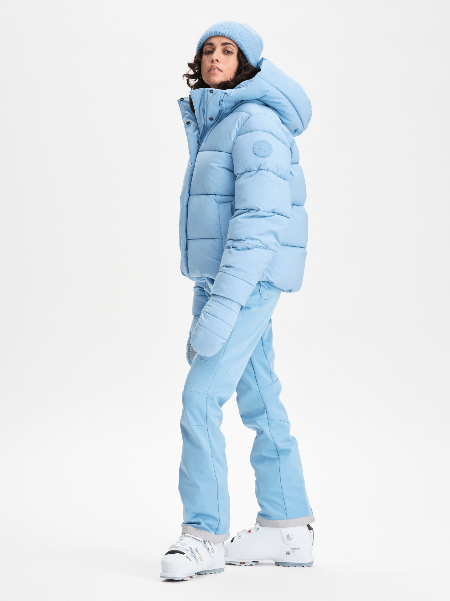 FEMME PUFF JACKE DUSK BLUE Everest Hose
