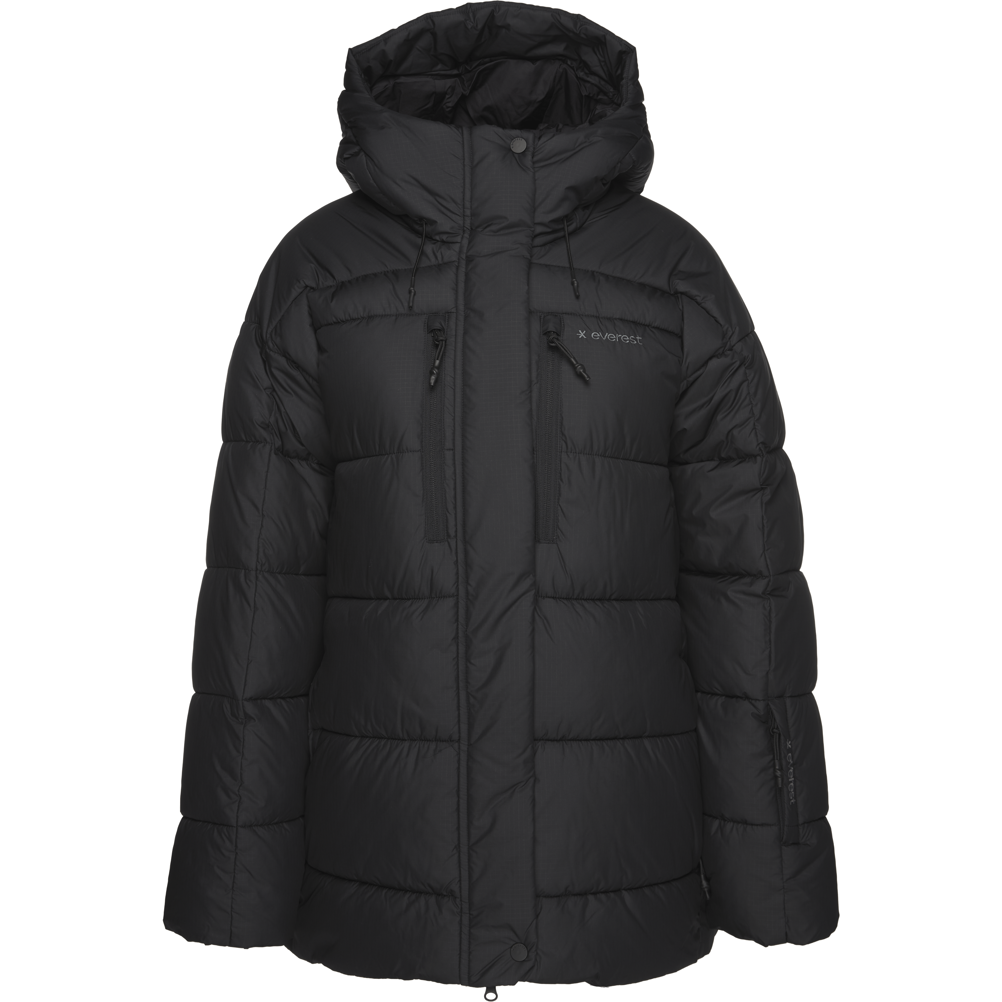 ALPINE PUFF JACKE SCHWARZ Everest Ski- & Snowboardjacke