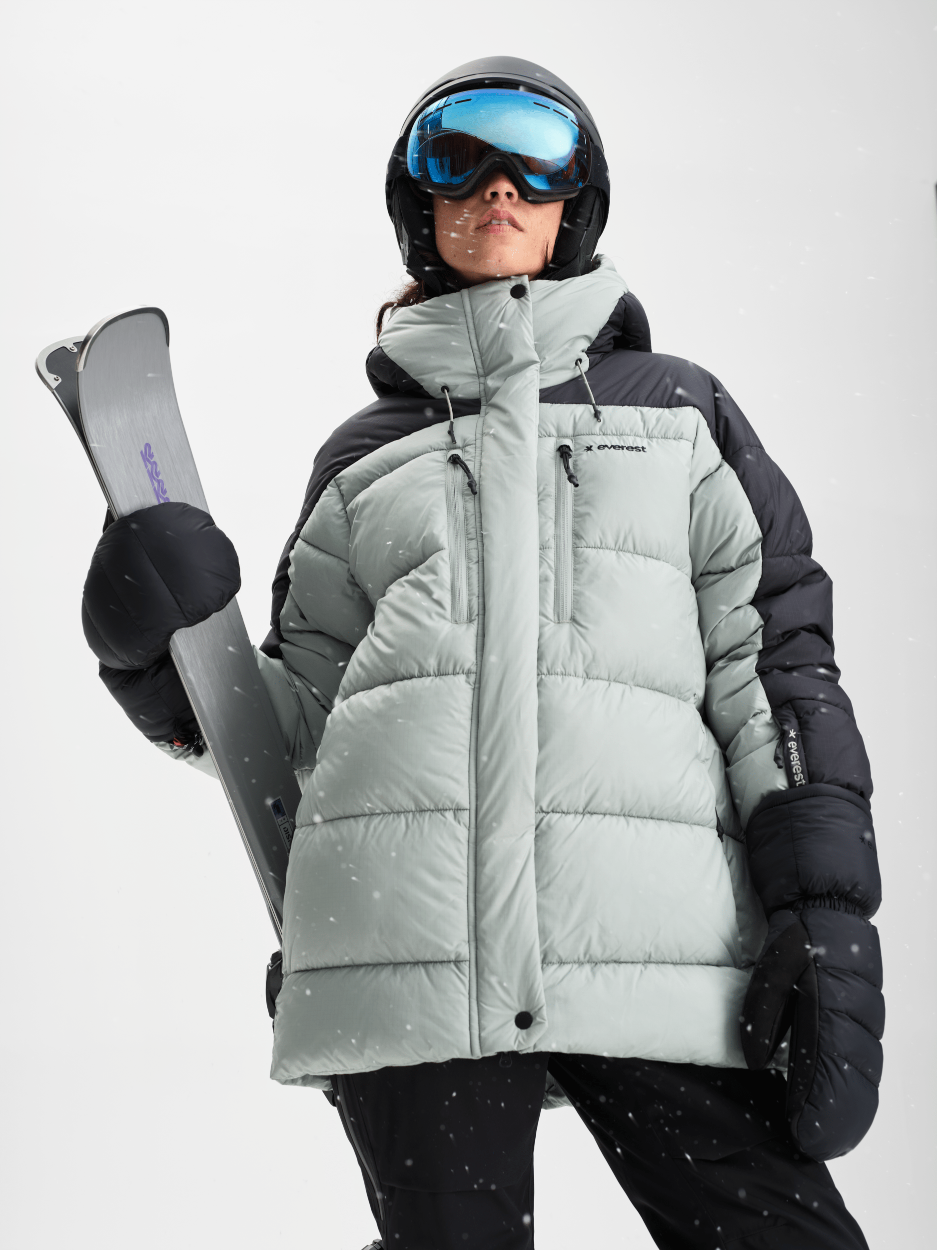 ALPINE PUFF JACKE SAGE MIST Everest Ski- & Snowboardjacke