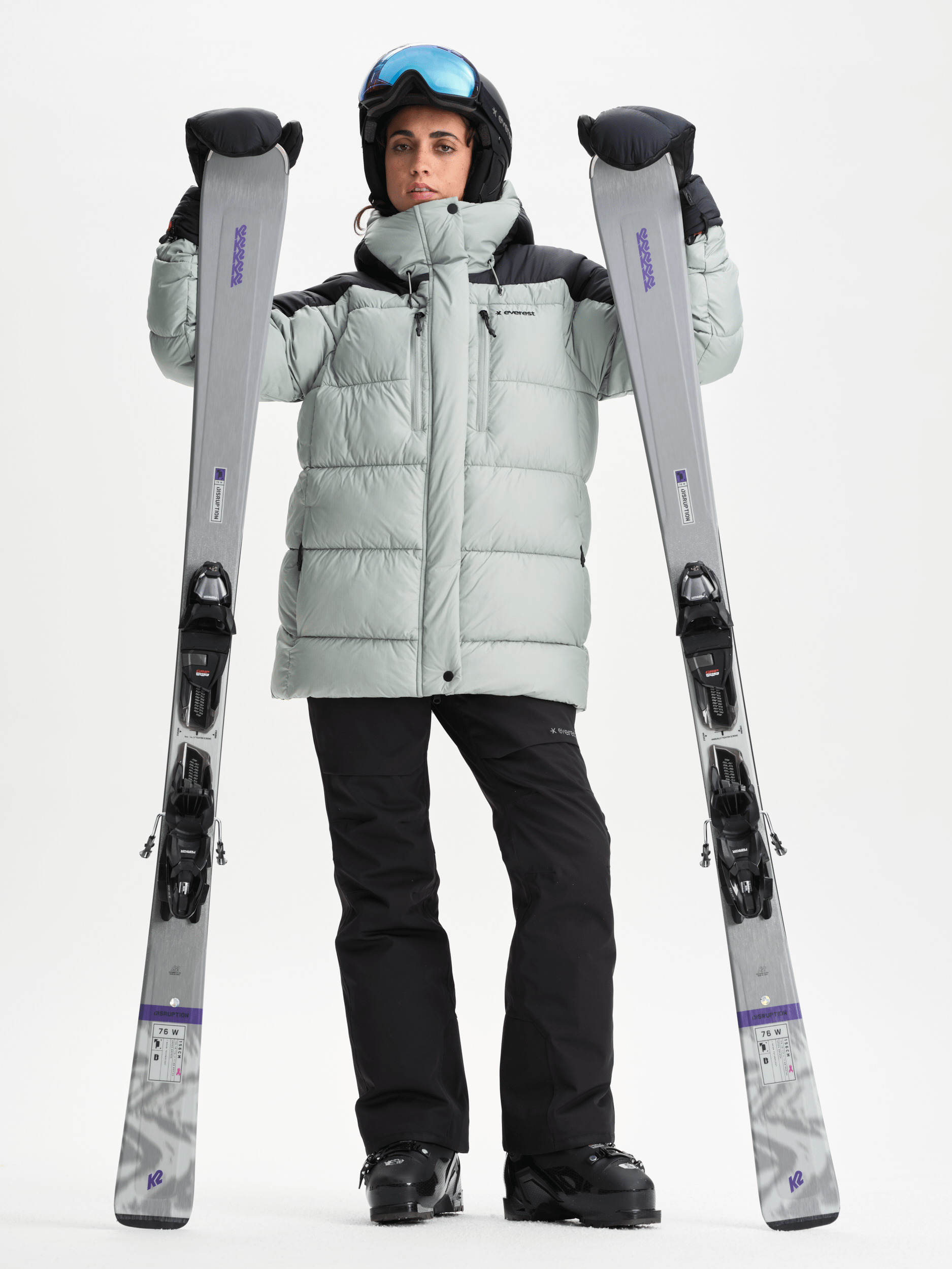 ALPINE PUFF JACKE SAGE MIST Everest Ski- & Snowboardjacke