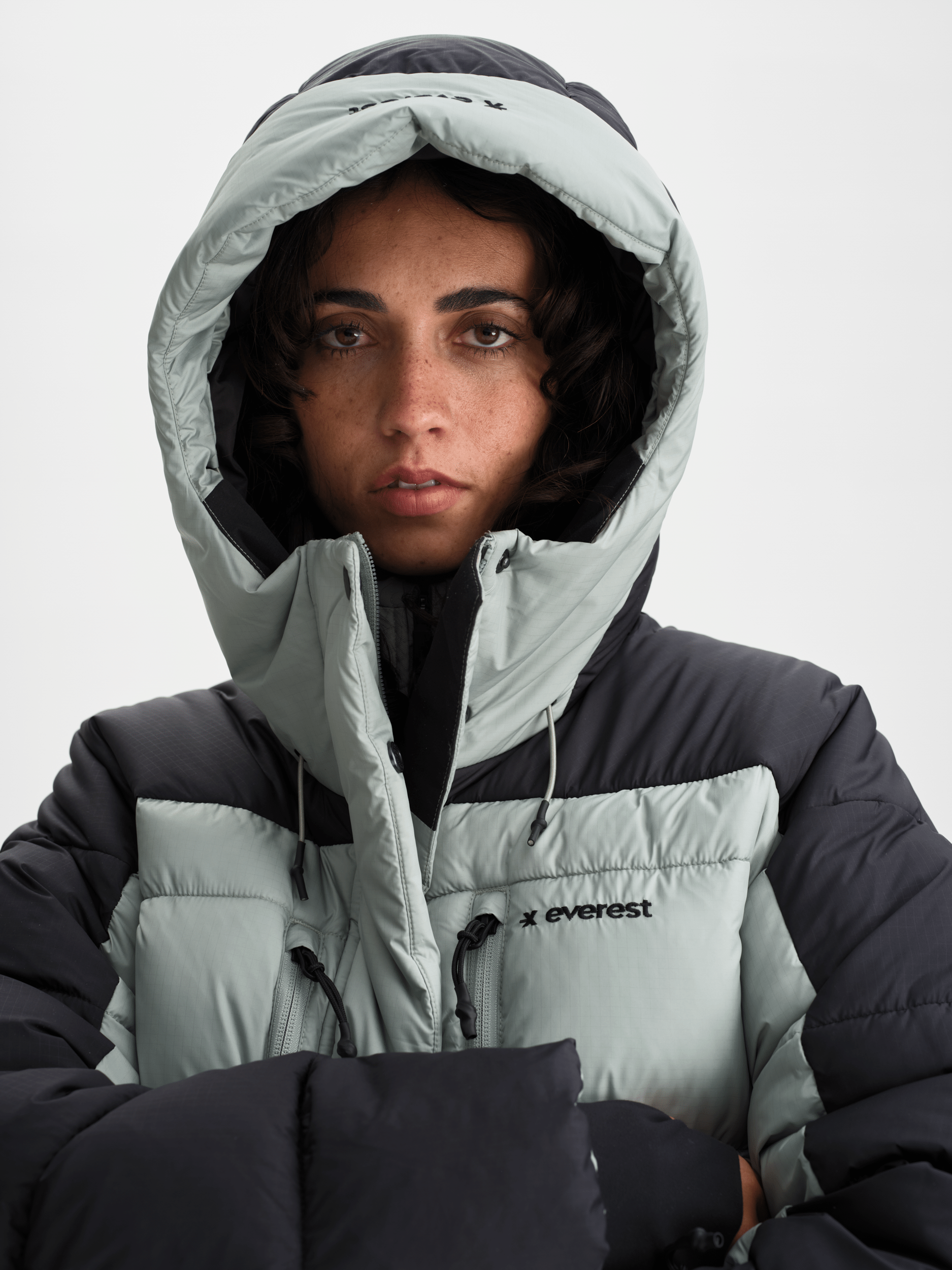ALPINE PUFF JACKET SAGE MIST Everest Ski & Snowboard Jacket