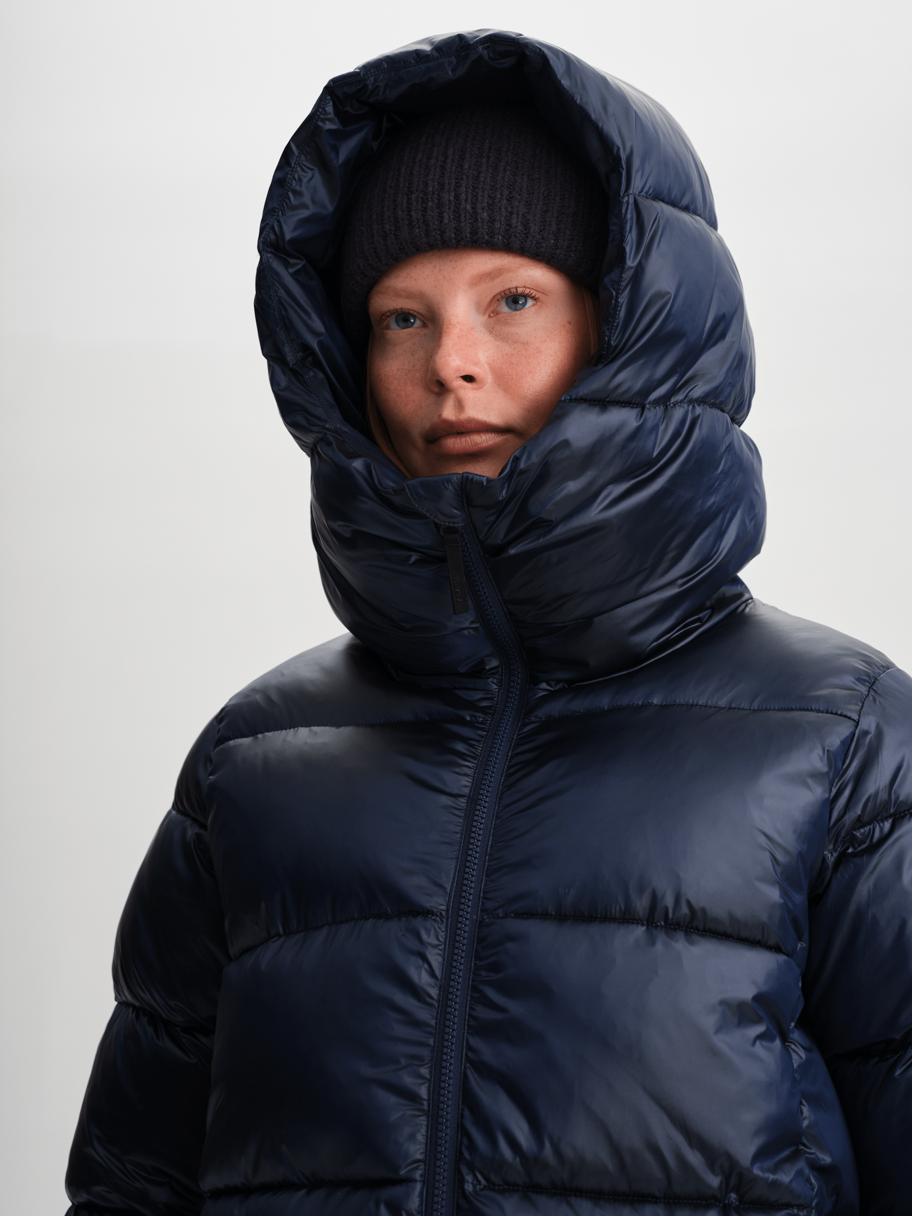 GISTOLA PŁASZCZ ŚREDNIEJ DŁUGOŚCI GRANATOWY Everest Spodnie