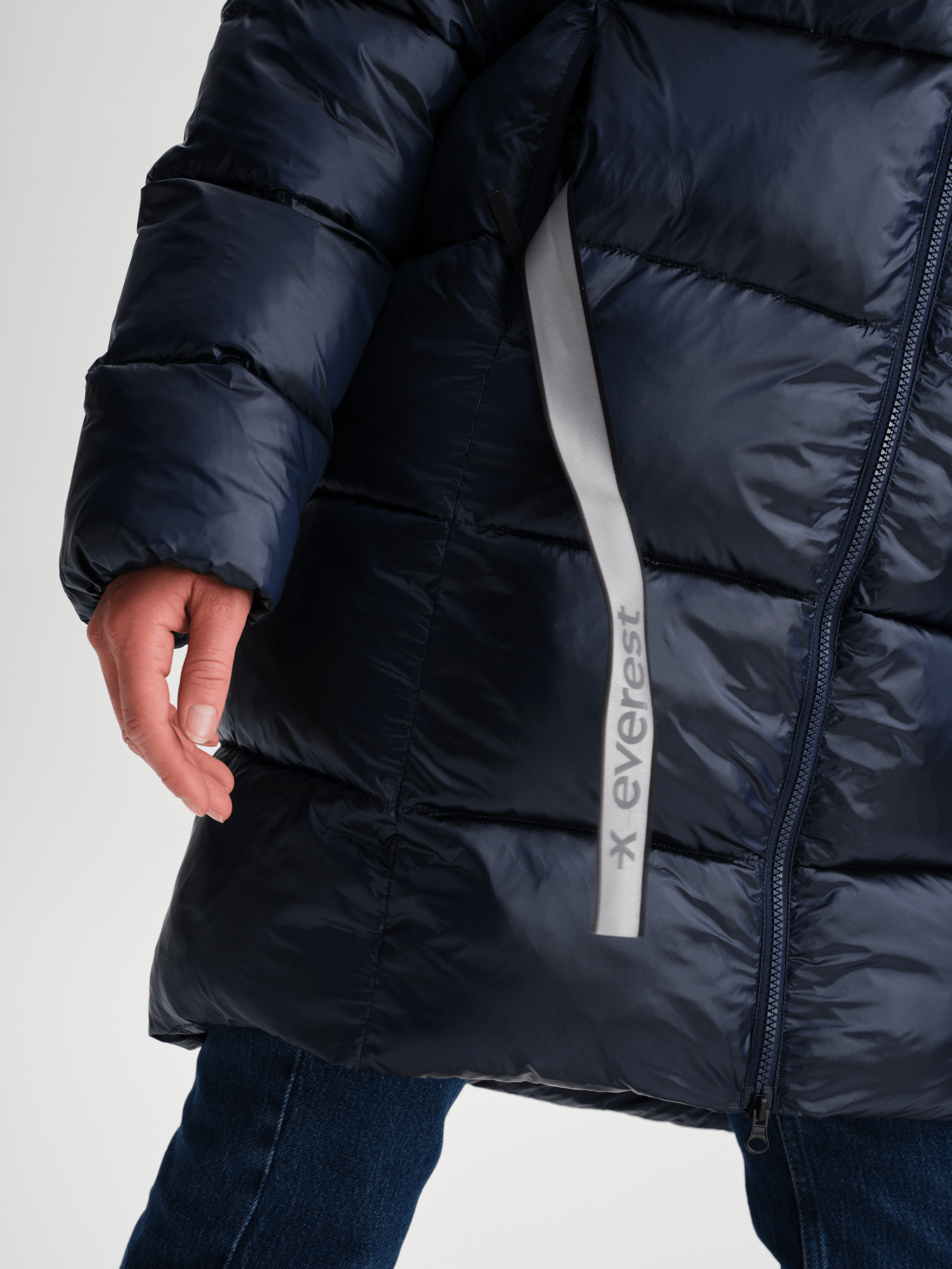 GISTOLA PŁASZCZ ŚREDNIEJ DŁUGOŚCI GRANATOWY Everest Spodnie