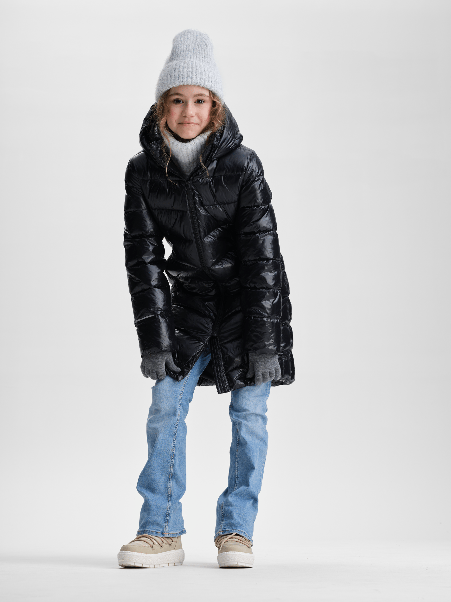 DEVI MANTEL SCHWARZ Everest Mantel