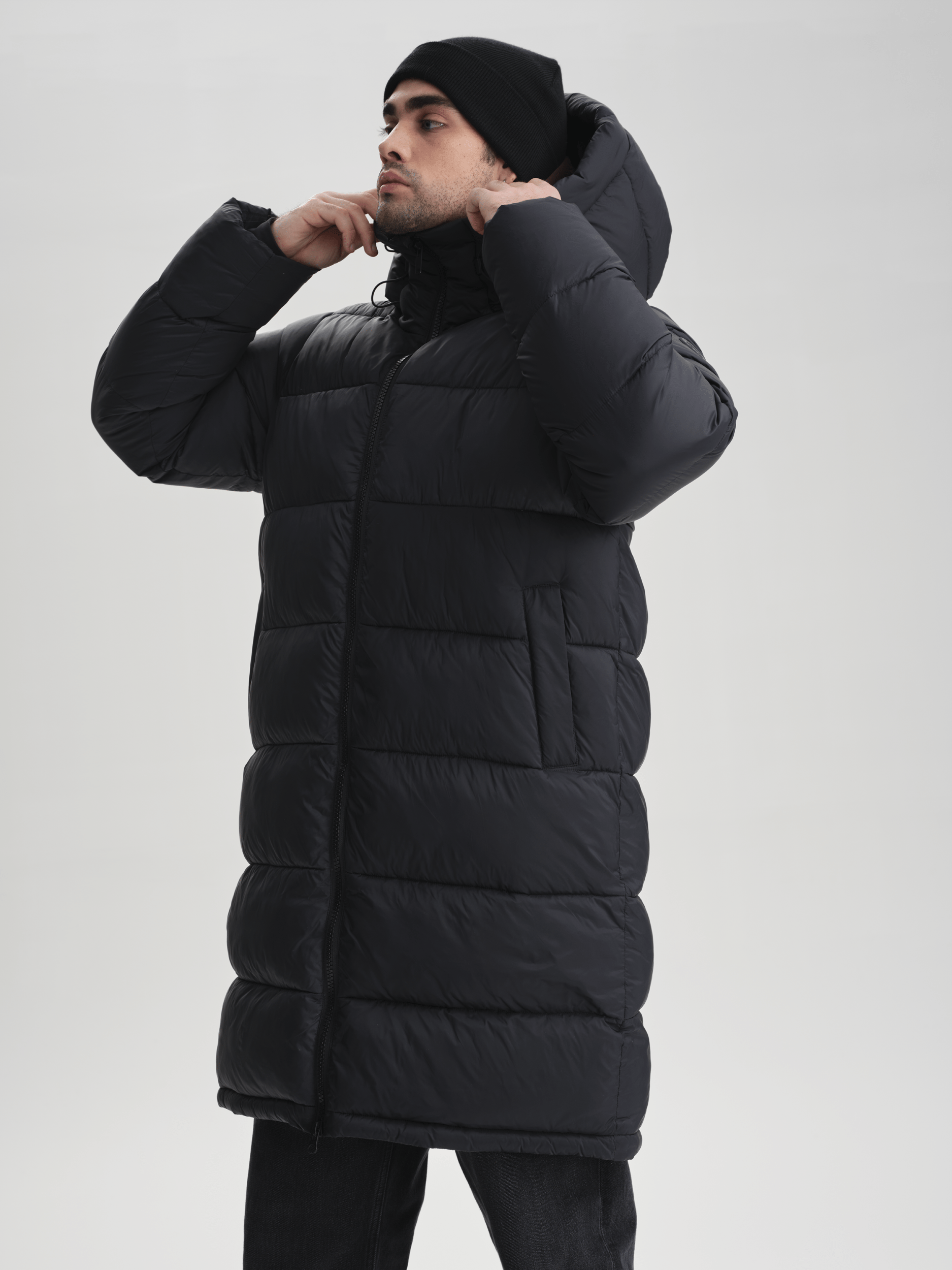 TETON PARKA CZARNA Everest Pikowana Parka