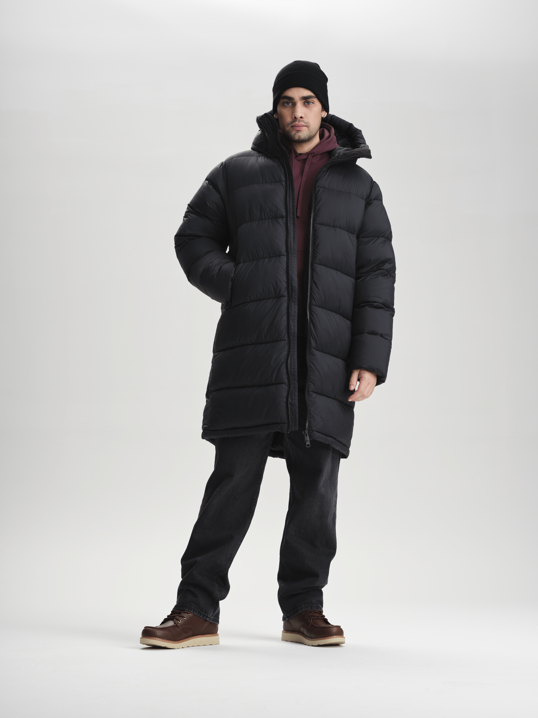 TETON PARKA CZARNA Everest Pikowana Parka
