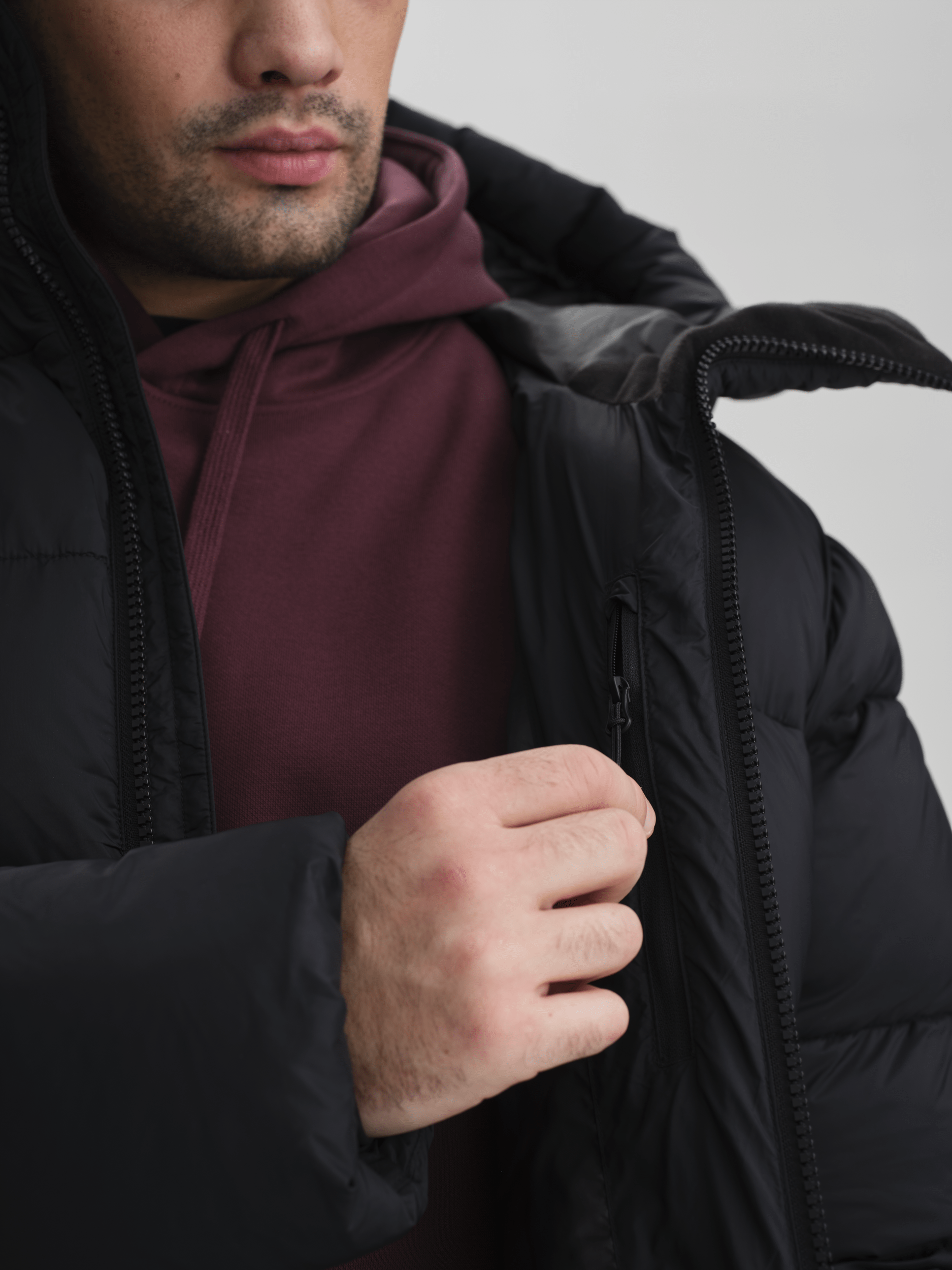 TETON PARKA BLACK Everest Padded Parka