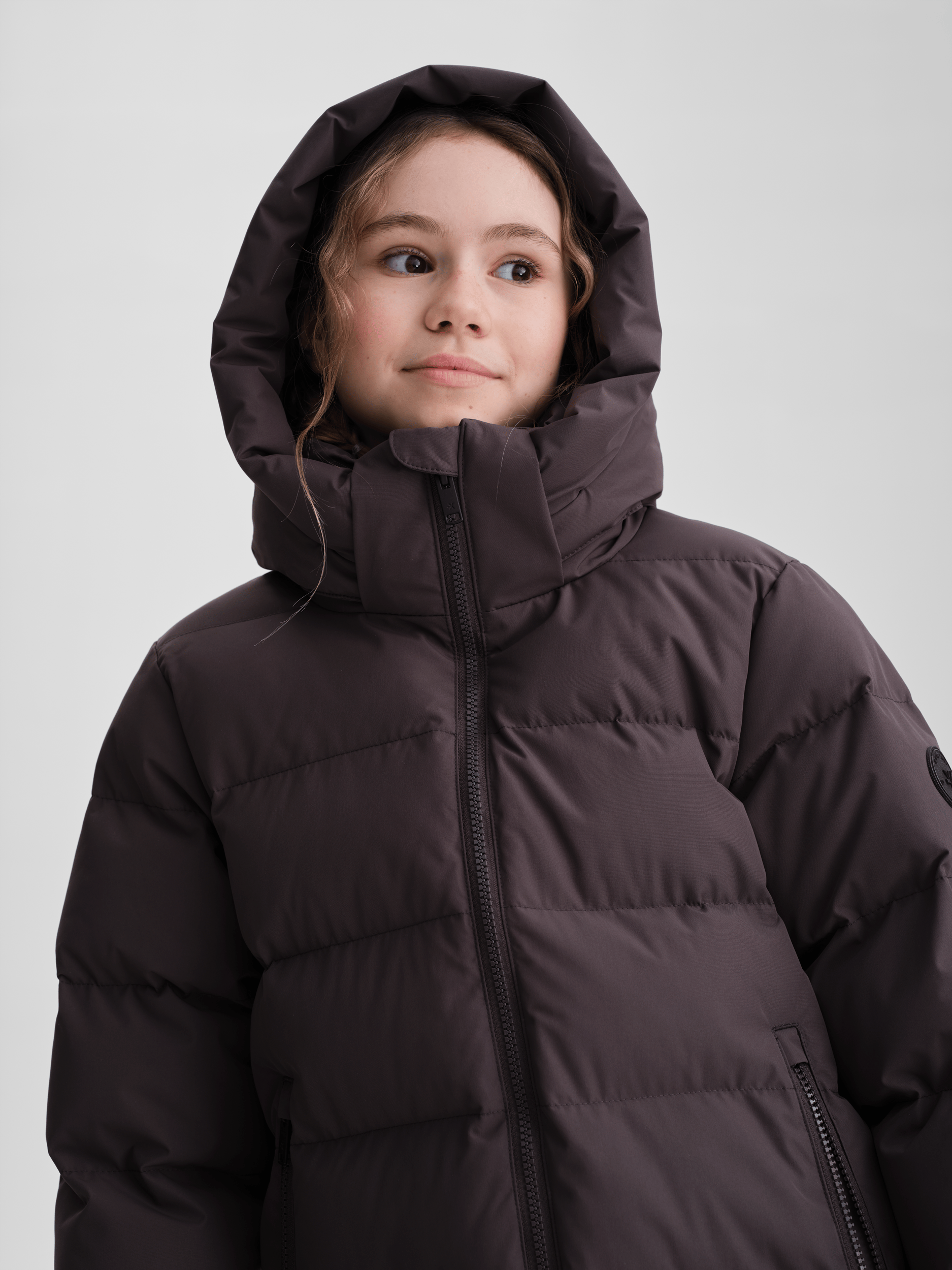 JUNEAU COAT PUM SLATE JUNIOR Everest Padded Coat