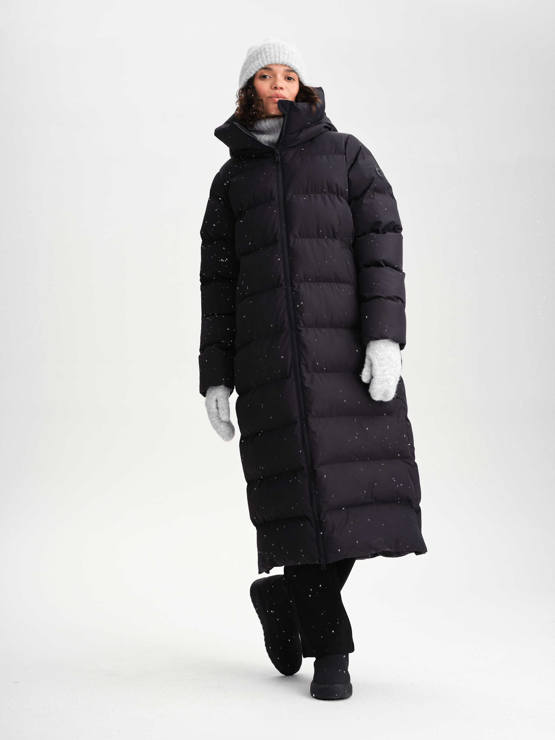 juneau coat black