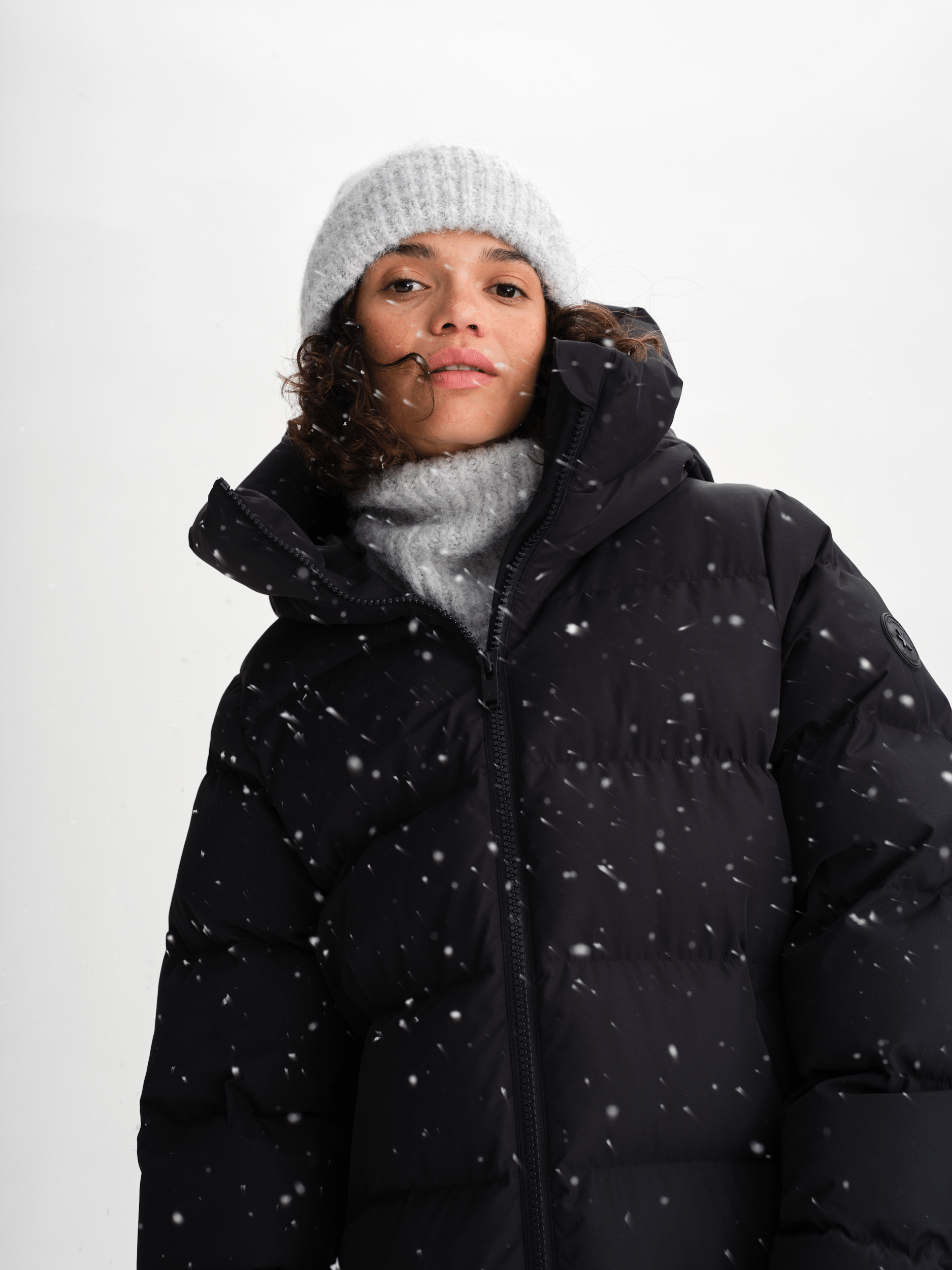 JUNEAU COAT BLACK Everest Padded Coat