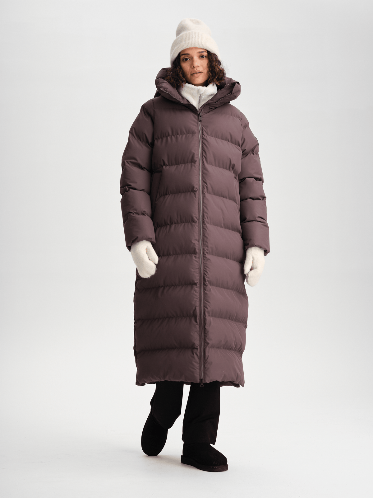 JUNEAU COAT PLUM SLATE