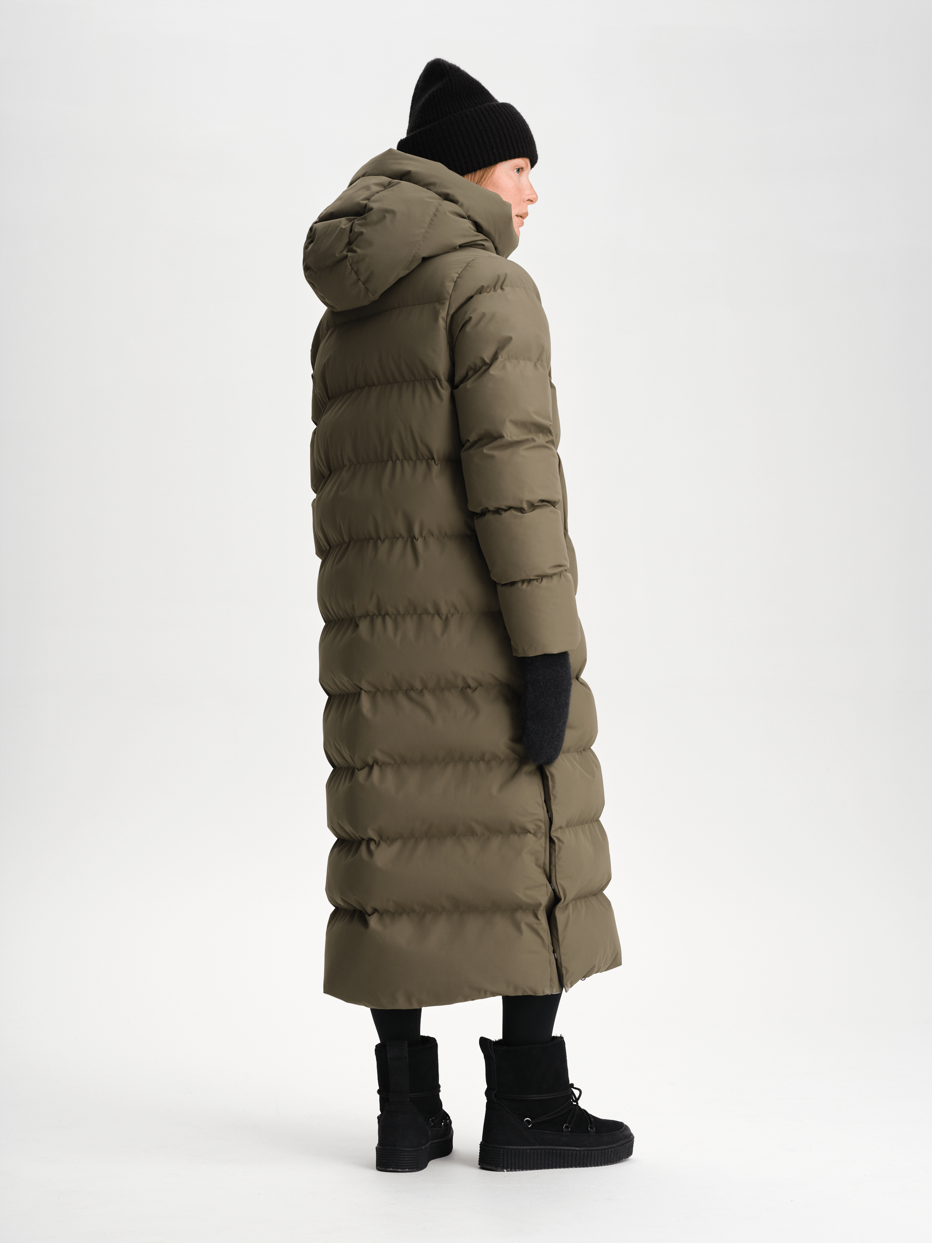 JUNEAU COAT MUD GREEN Everest Padded Coat