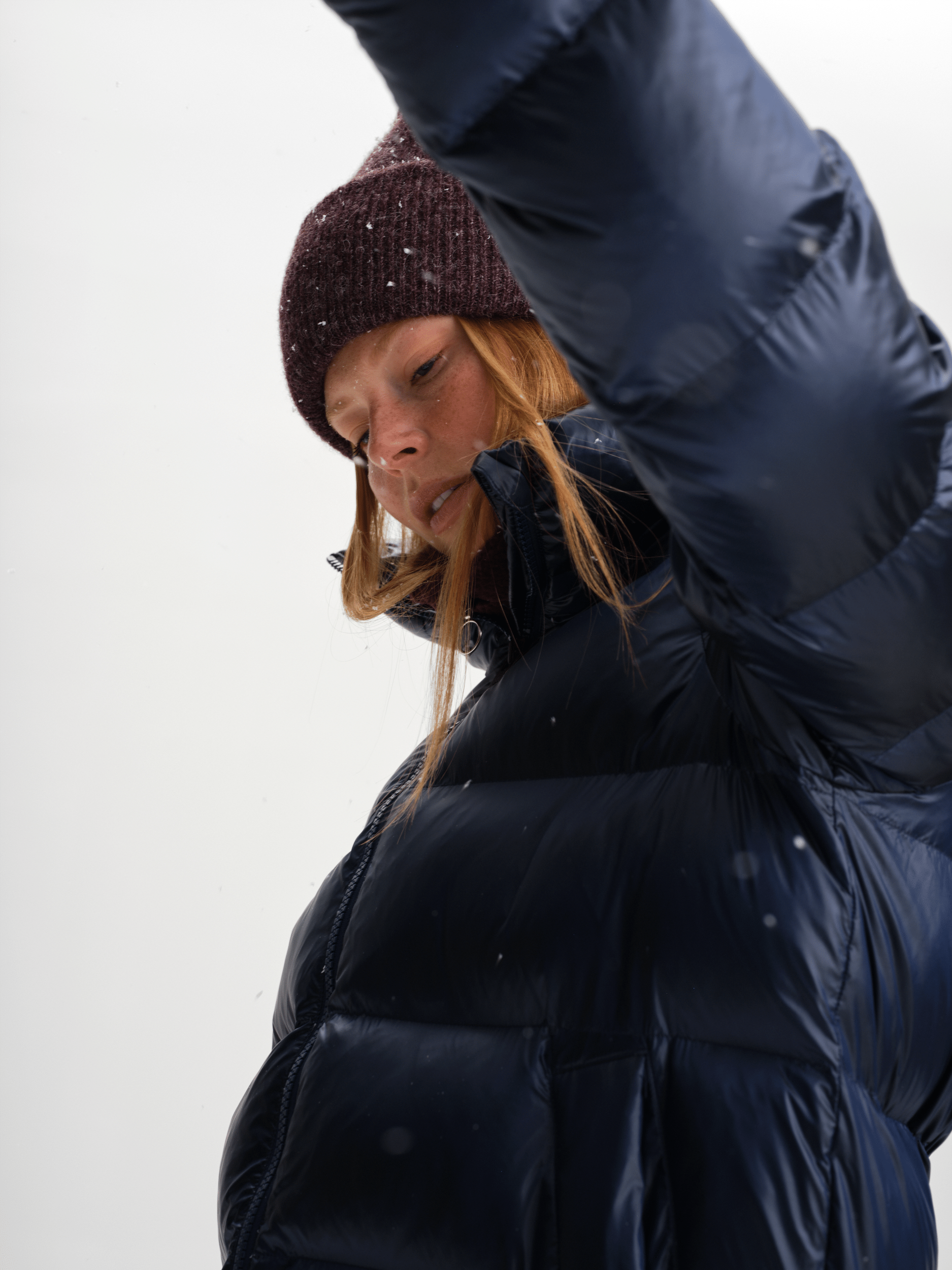 JUNEAU COAT NAVY Everest Padded Coat