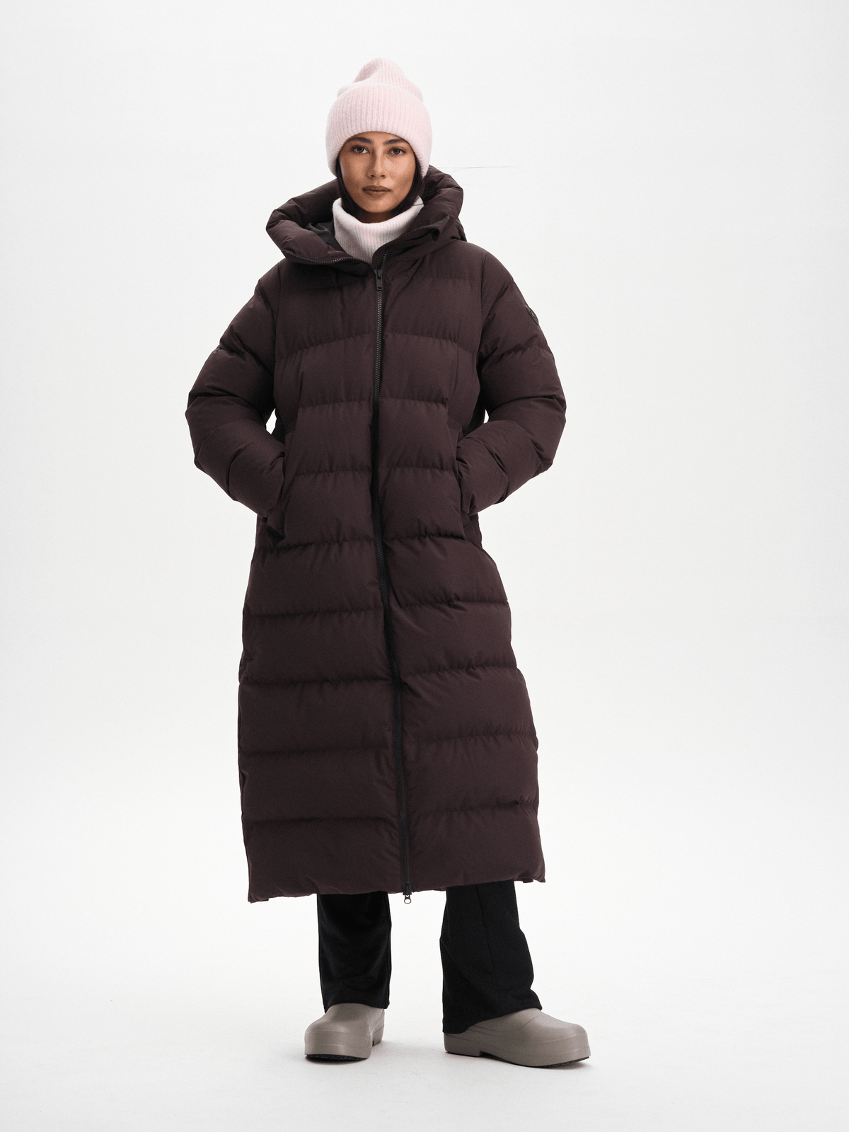 JUNEAU COAT DARK BROWN Everest Padded Coat
