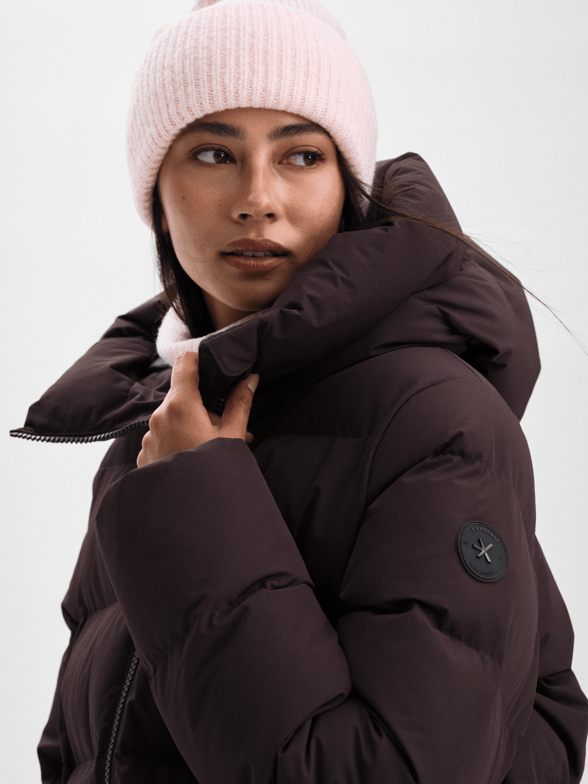 JUNEAU COAT DARK BROWN Everest Padded Coat