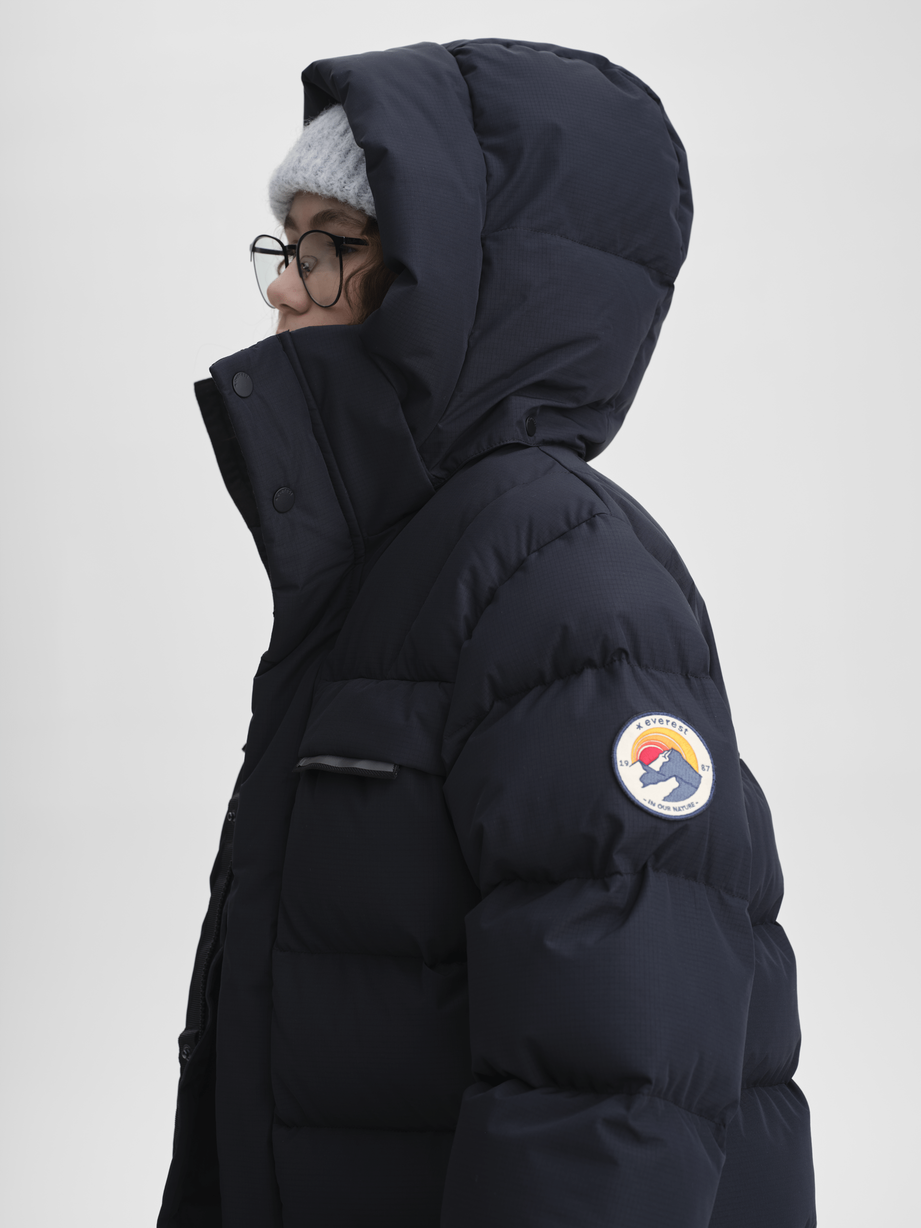 ARCTIC PARKA BLACK Everest Winter Parka